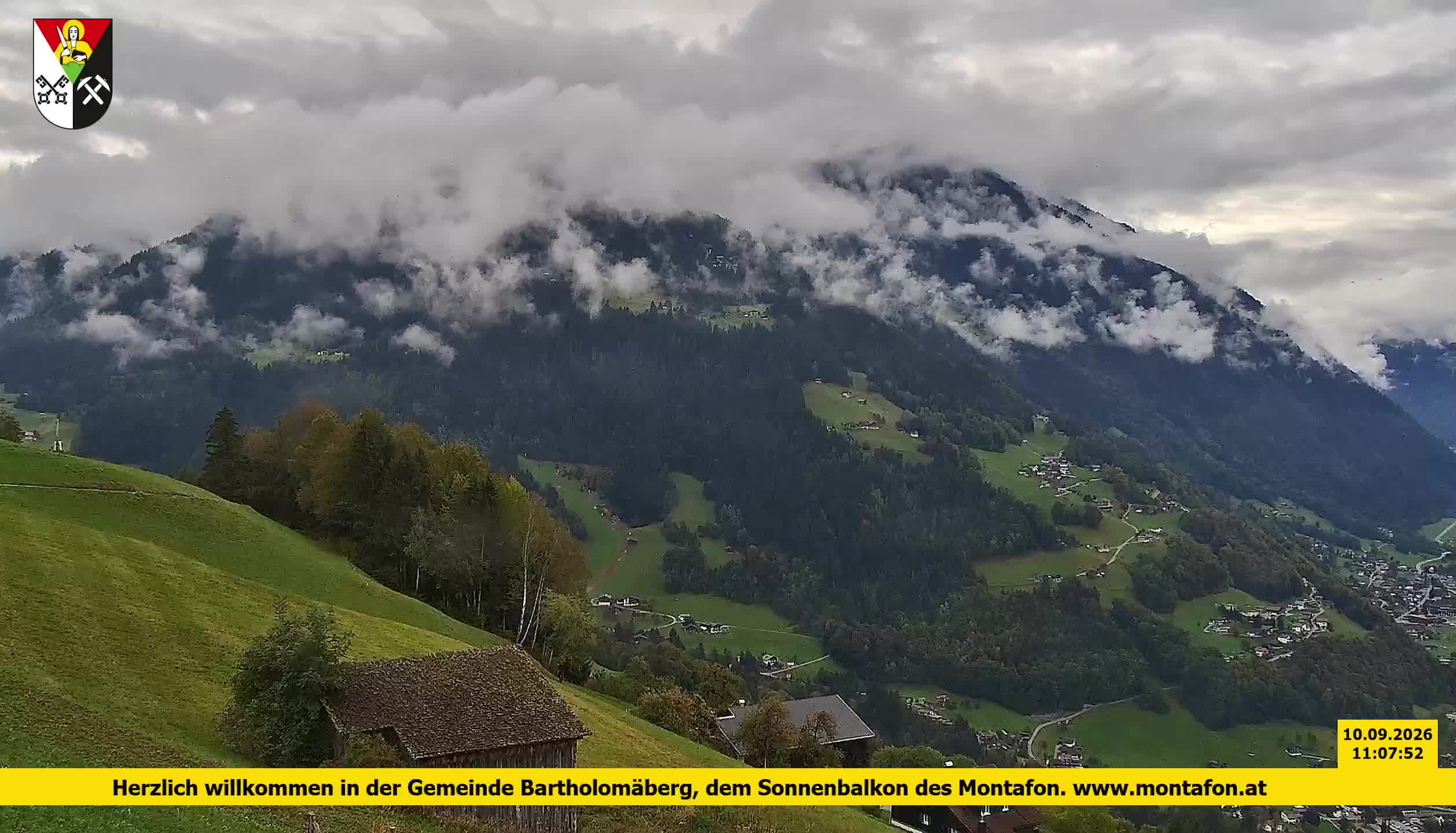 Bartholomäberg | Blick auf Schruns