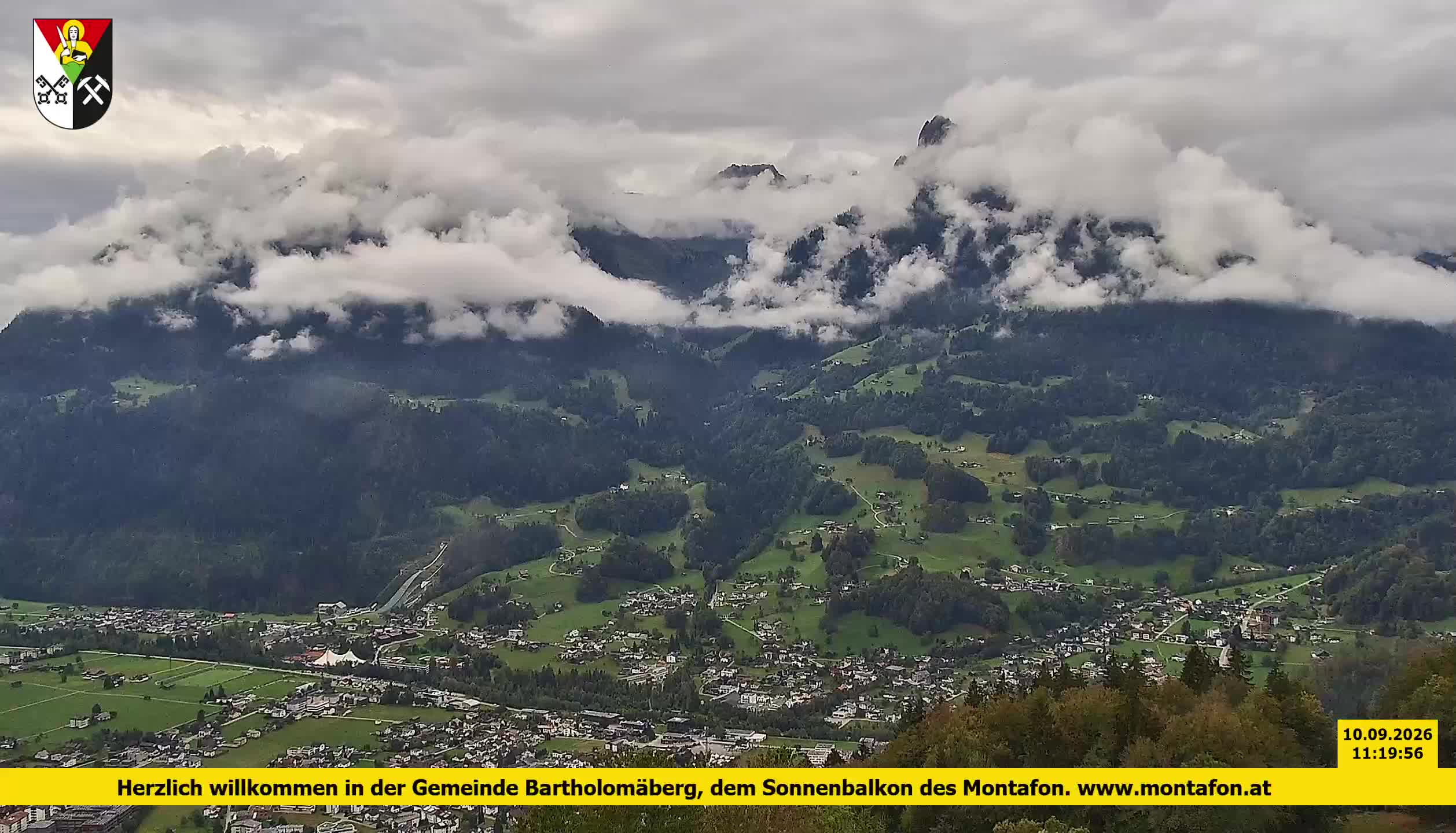 Bartholomäberg | Blick auf Schruns