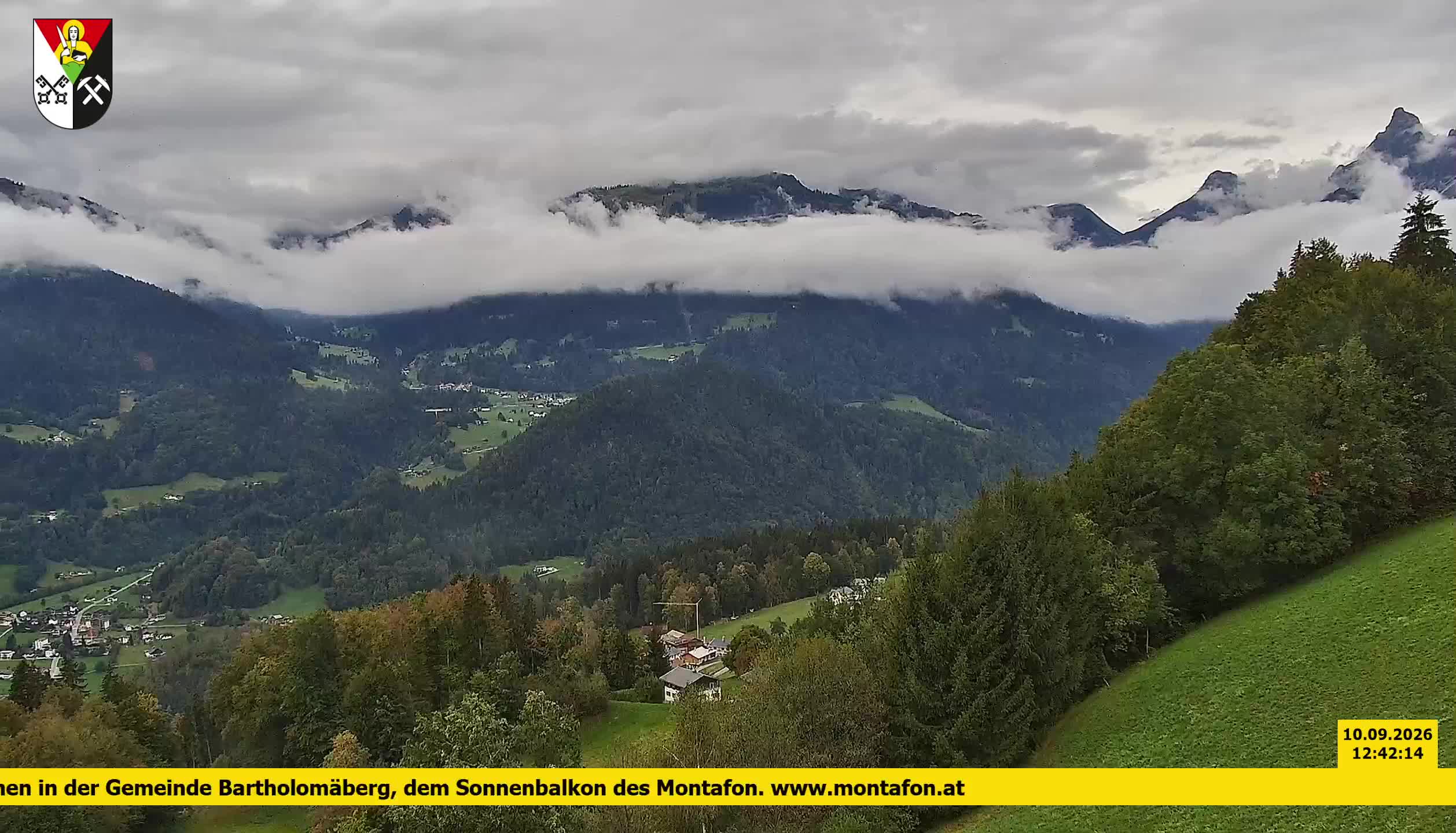 Bartholomäberg | Blick auf Schruns