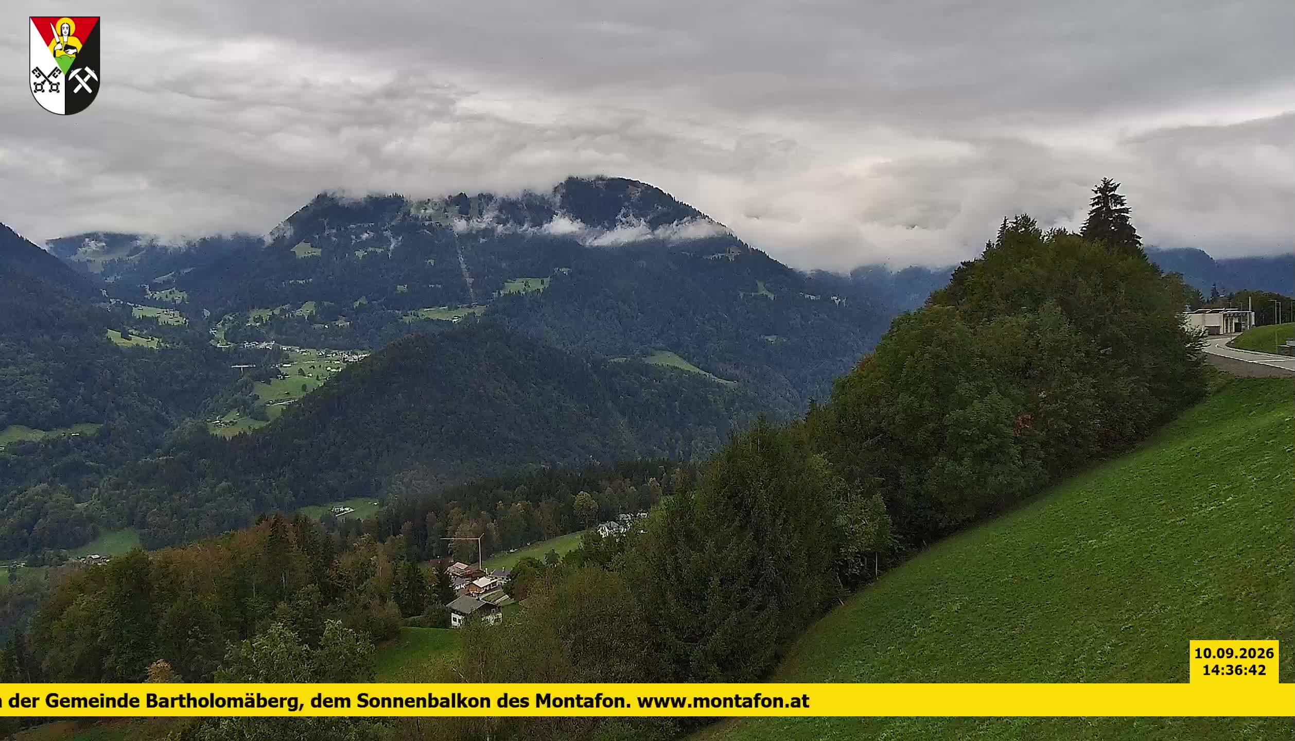 Bartholomäberg | Blick auf Schruns