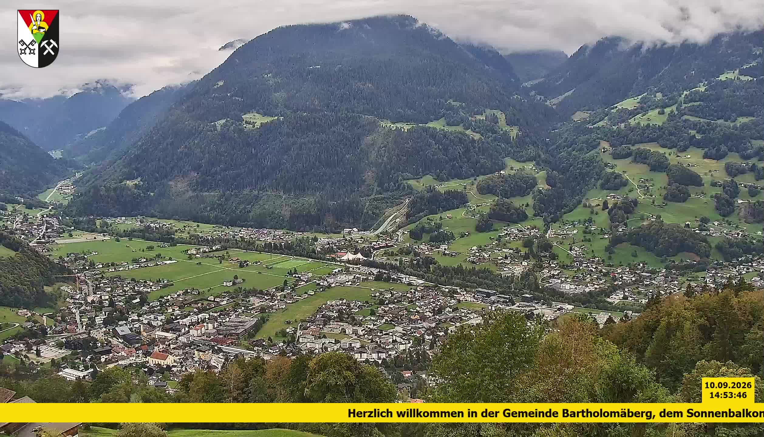 Bartholomäberg | Blick auf Schruns