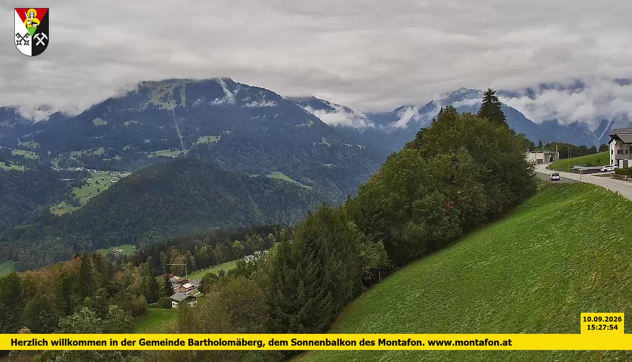 Bartholomäberg | Blick auf Schruns
