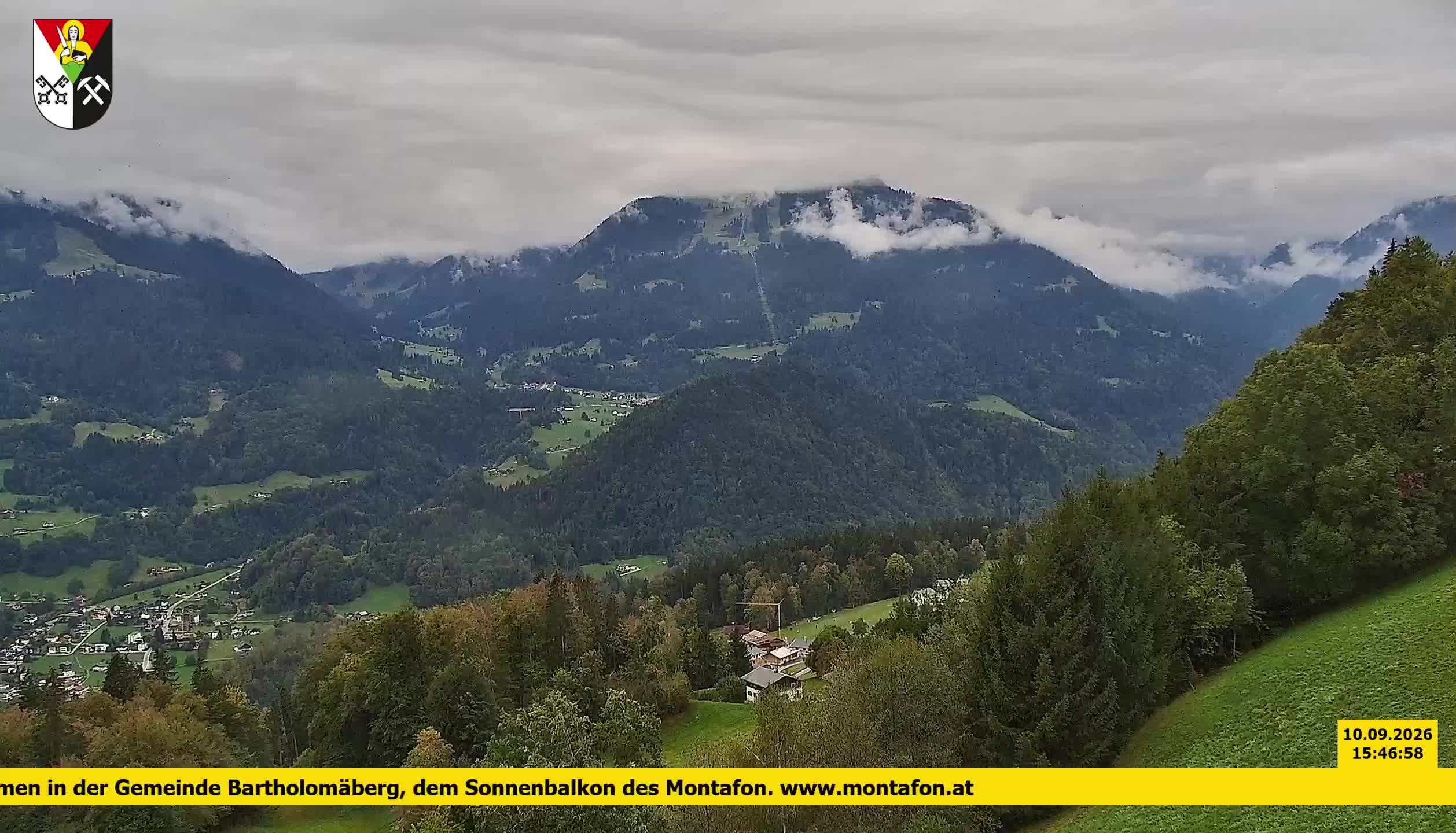 Bartholomäberg | Blick auf Schruns