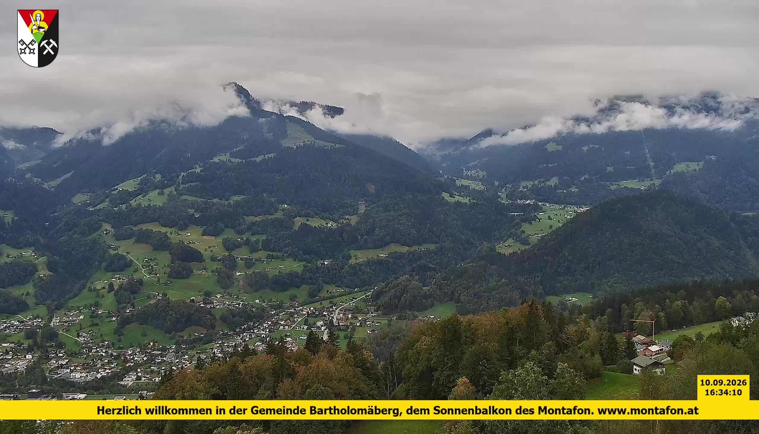 Bartholomäberg | Blick auf Schruns