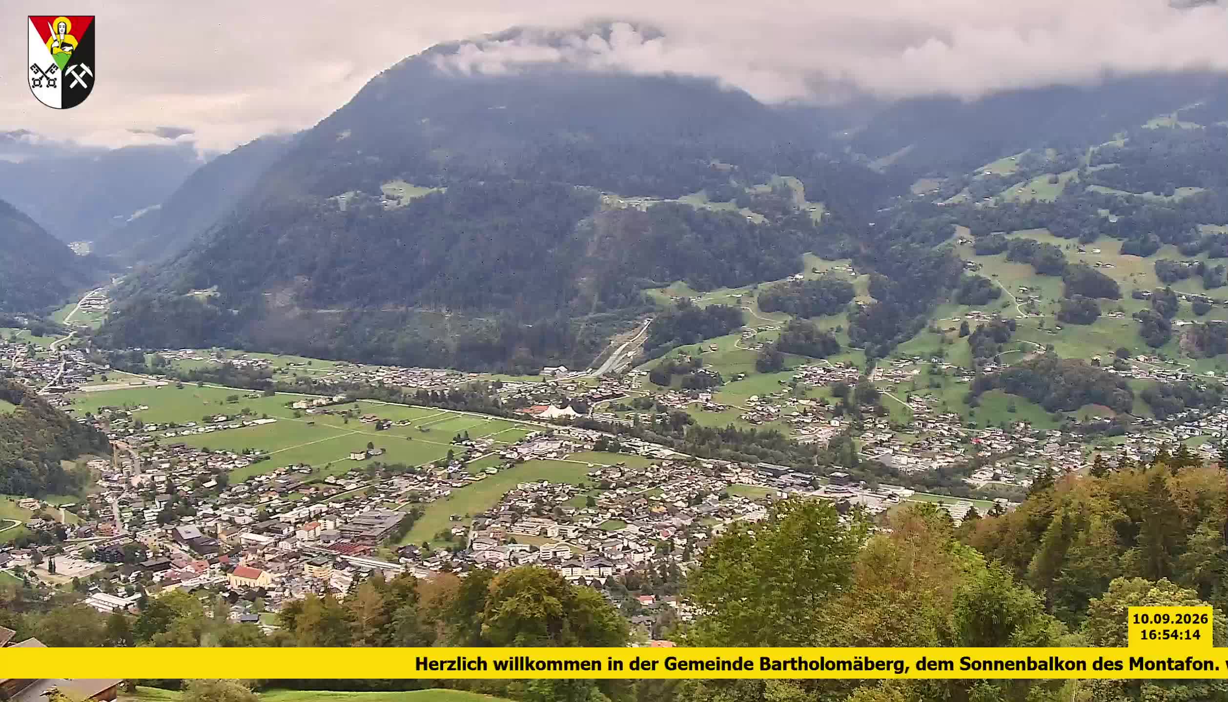 Bartholomäberg | Blick auf Schruns