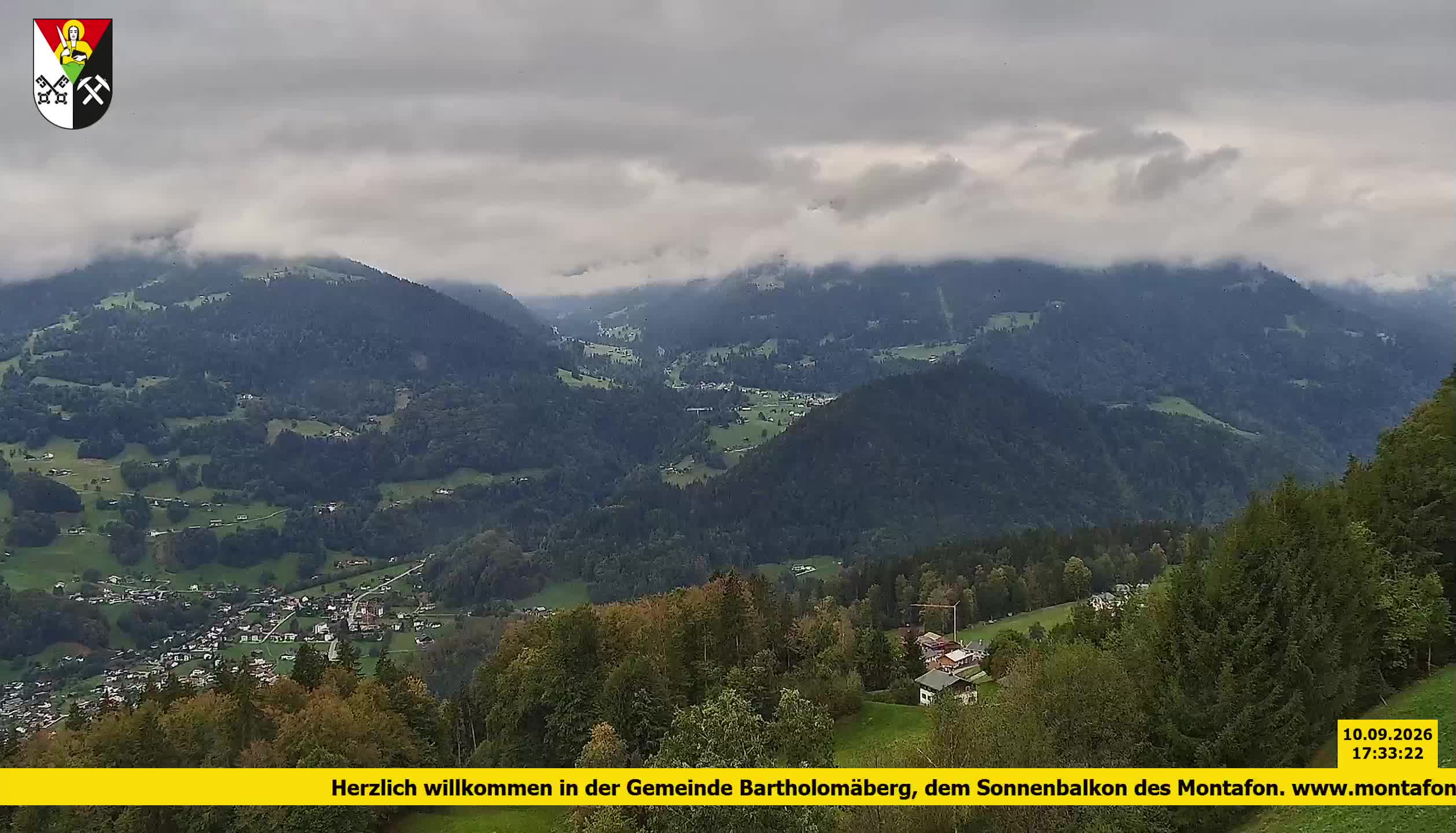 Bartholomäberg | Blick auf Schruns