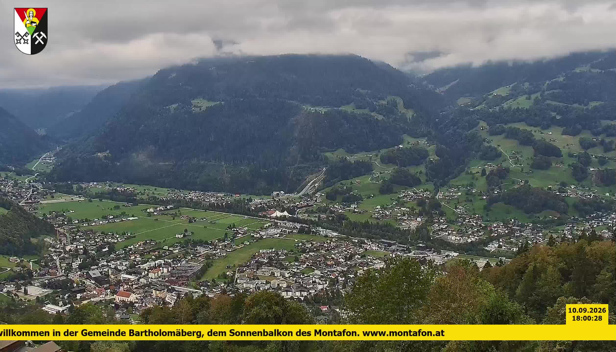 Bartholomäberg | Blick auf Schruns