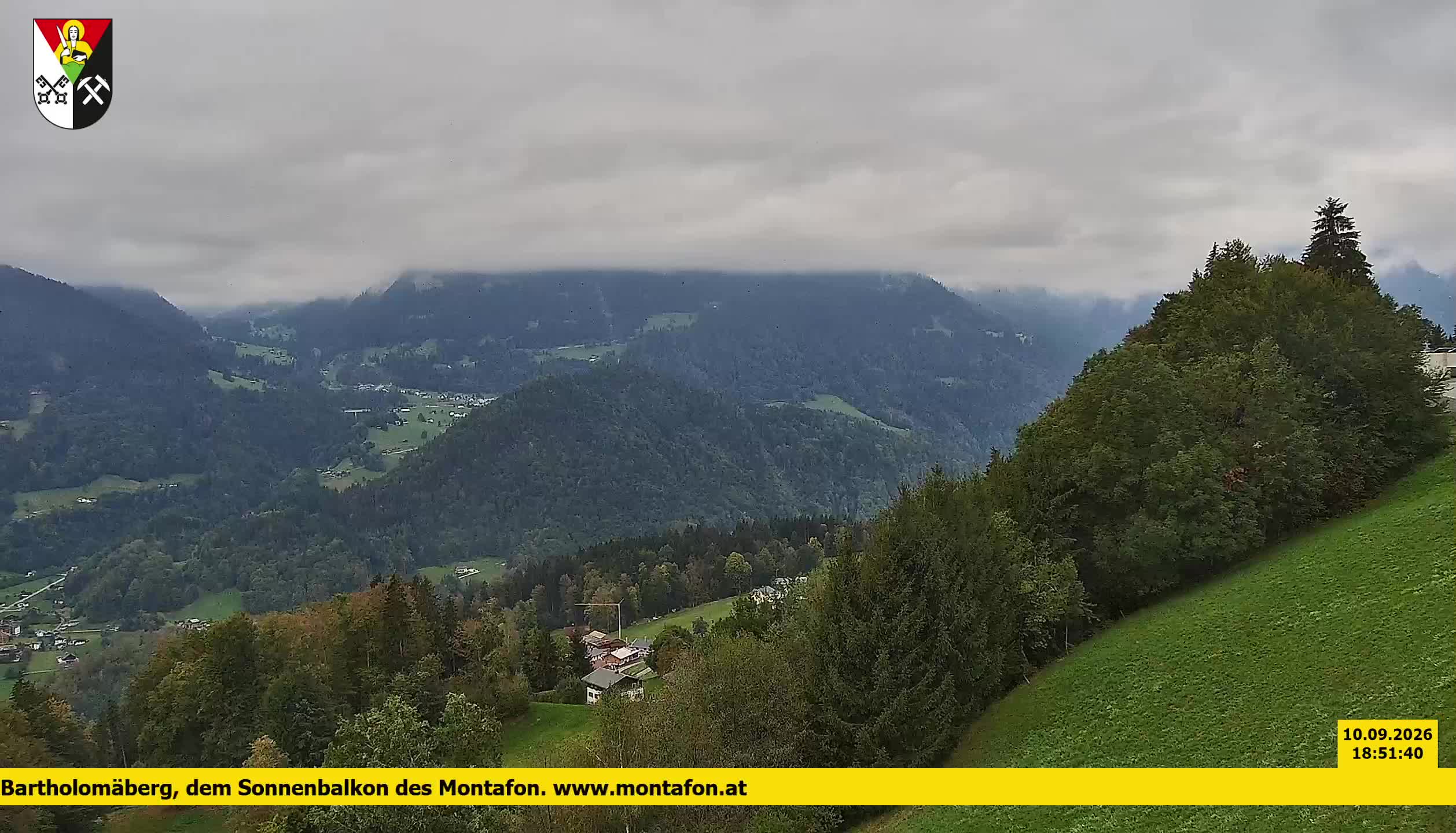 Bartholomäberg | Blick auf Schruns