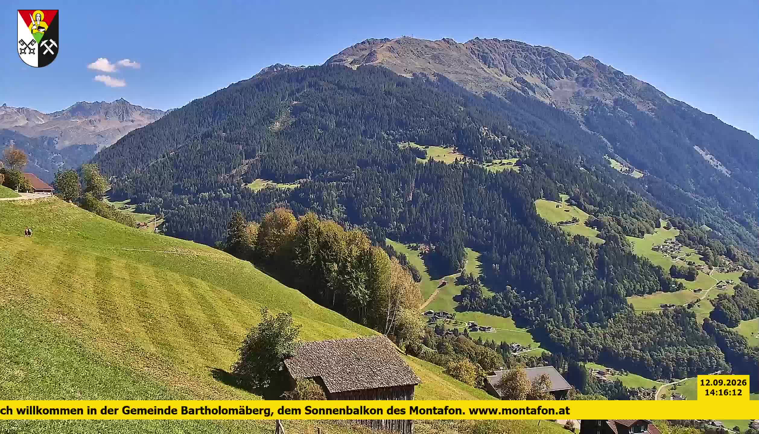 Bartholomäberg | Blick auf Schruns