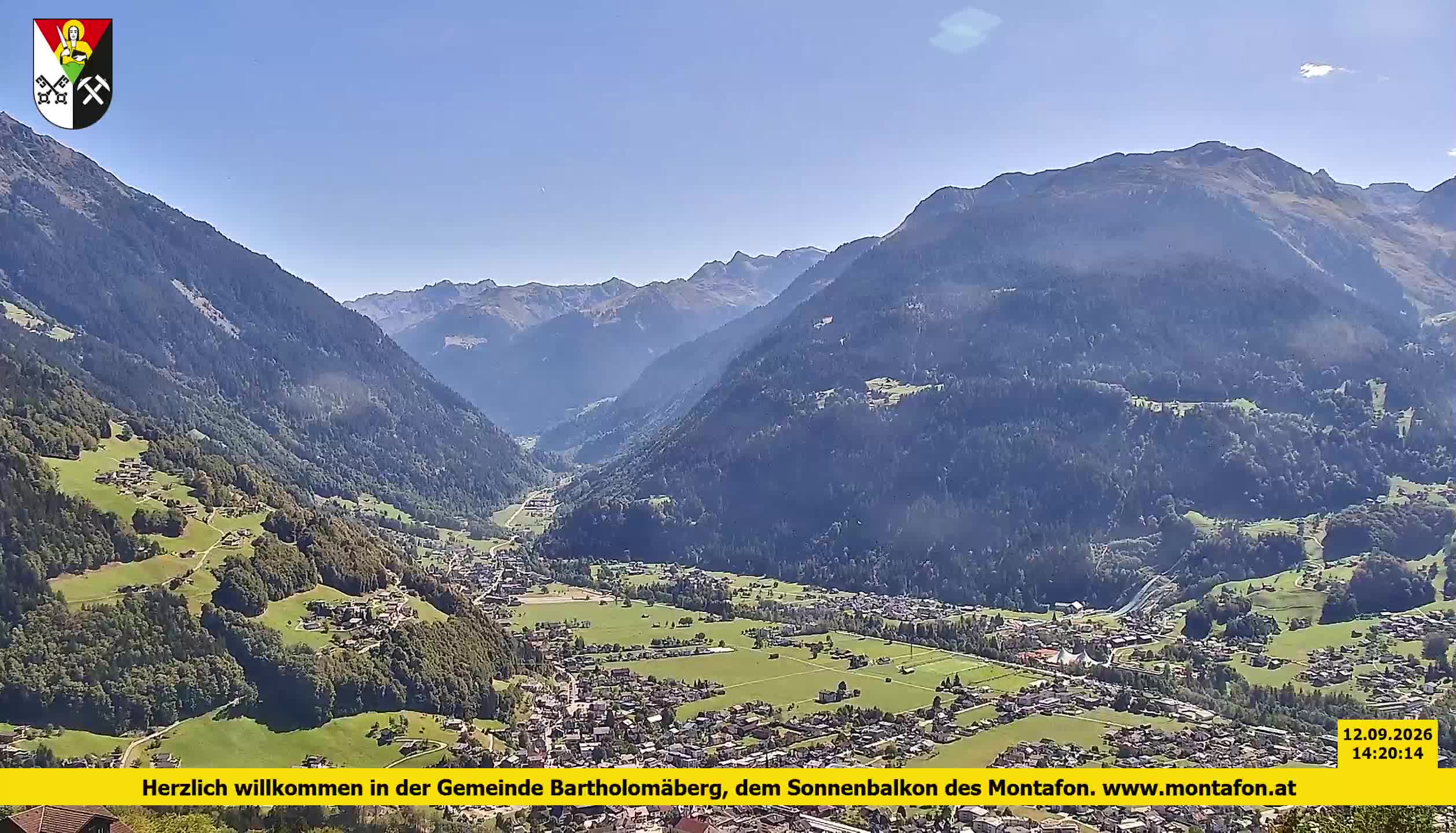 Bartholomäberg | Blick auf Schruns