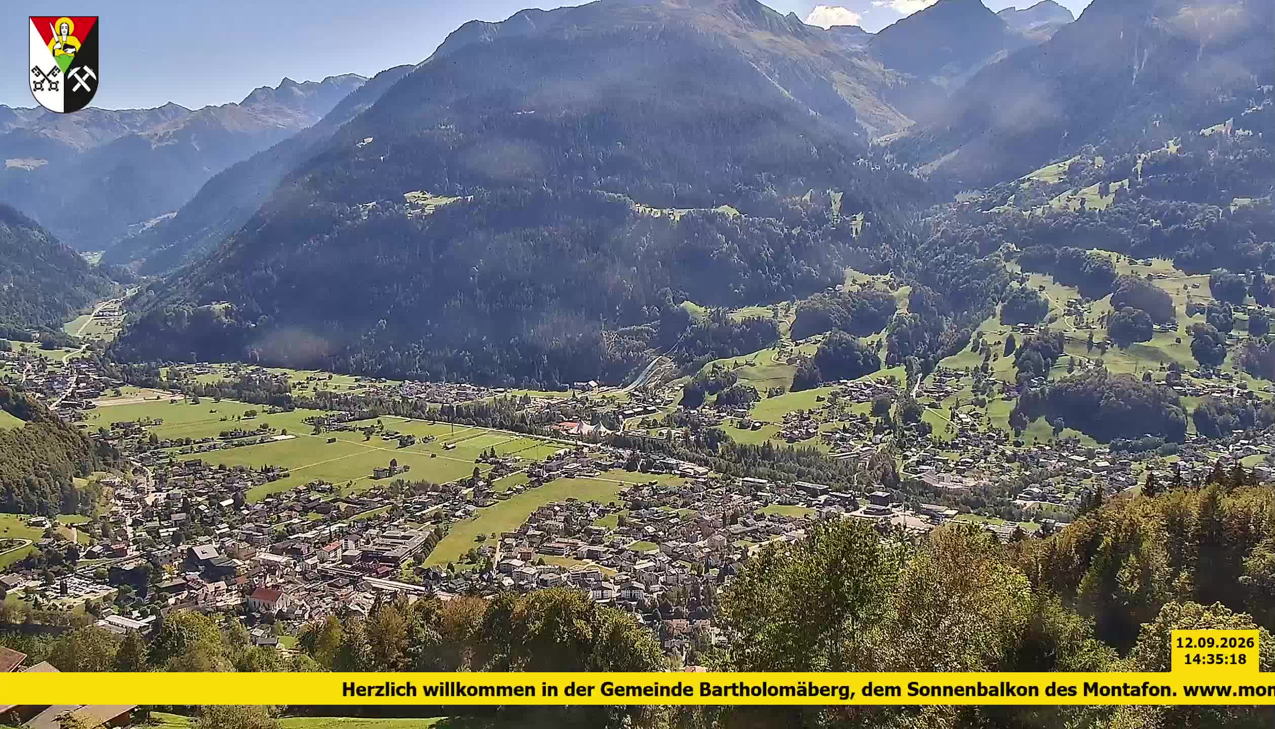 Bartholomäberg | Blick auf Schruns