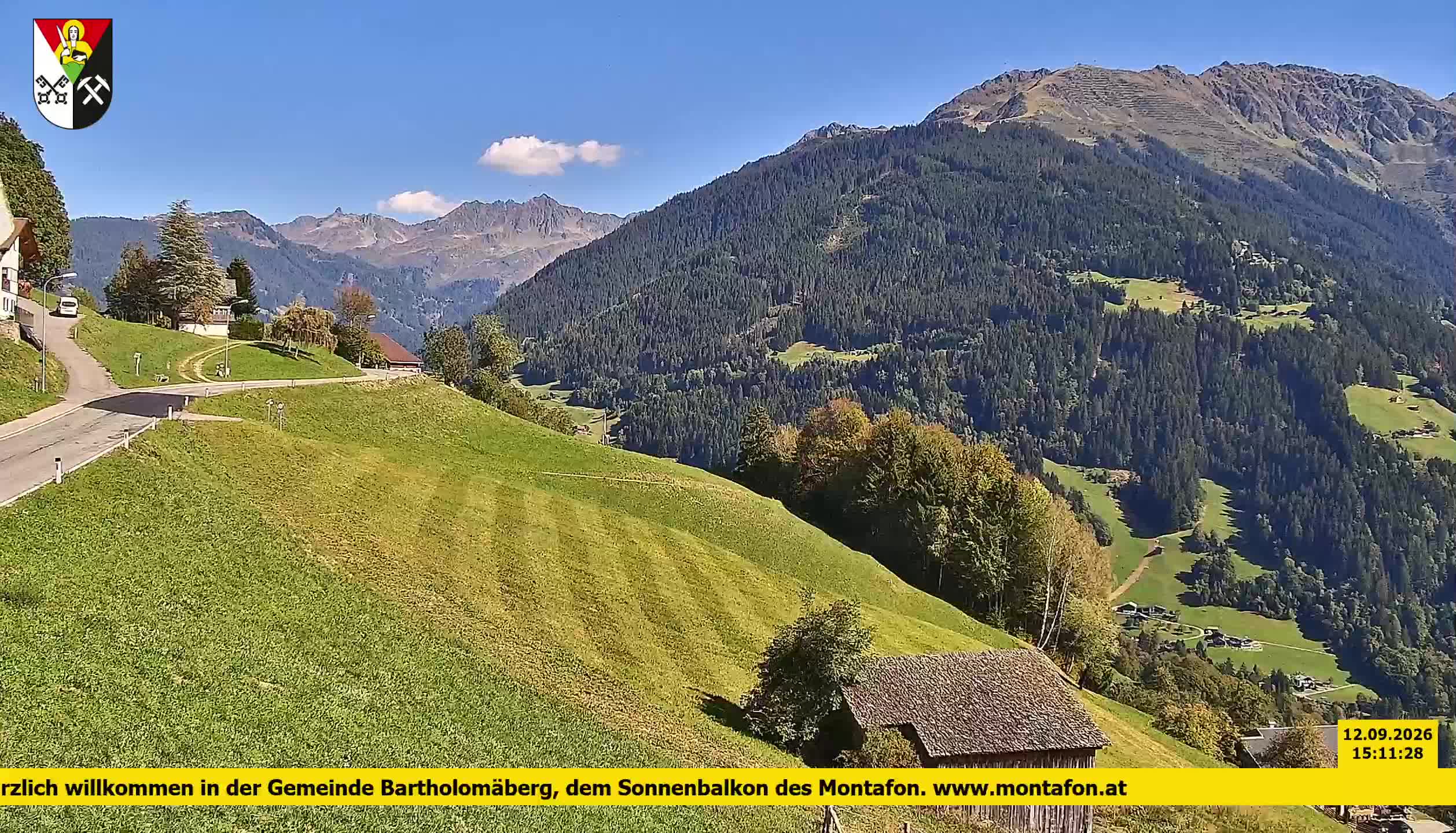 Bartholomäberg | Blick auf Schruns