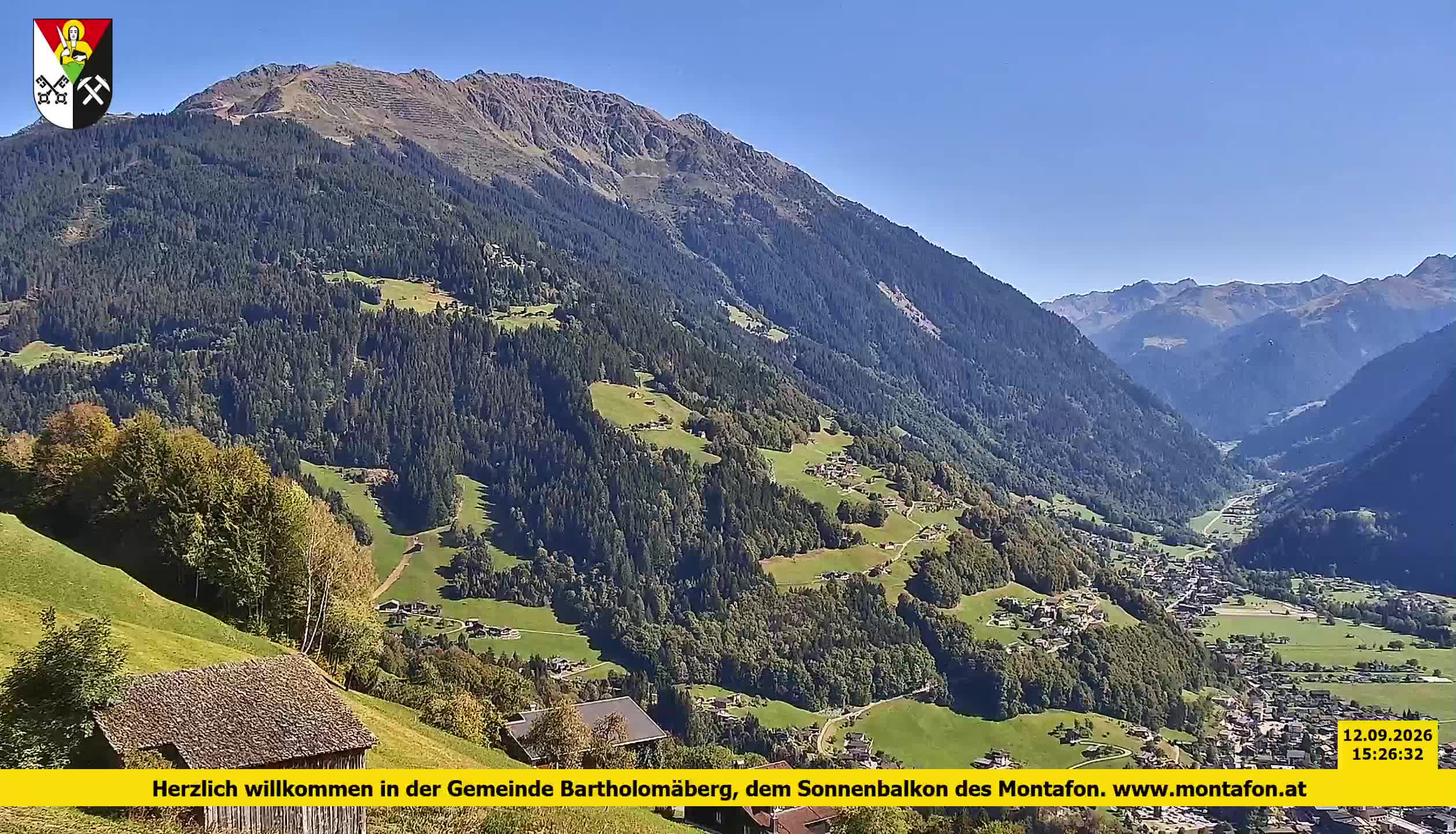 Bartholomäberg | Blick auf Schruns