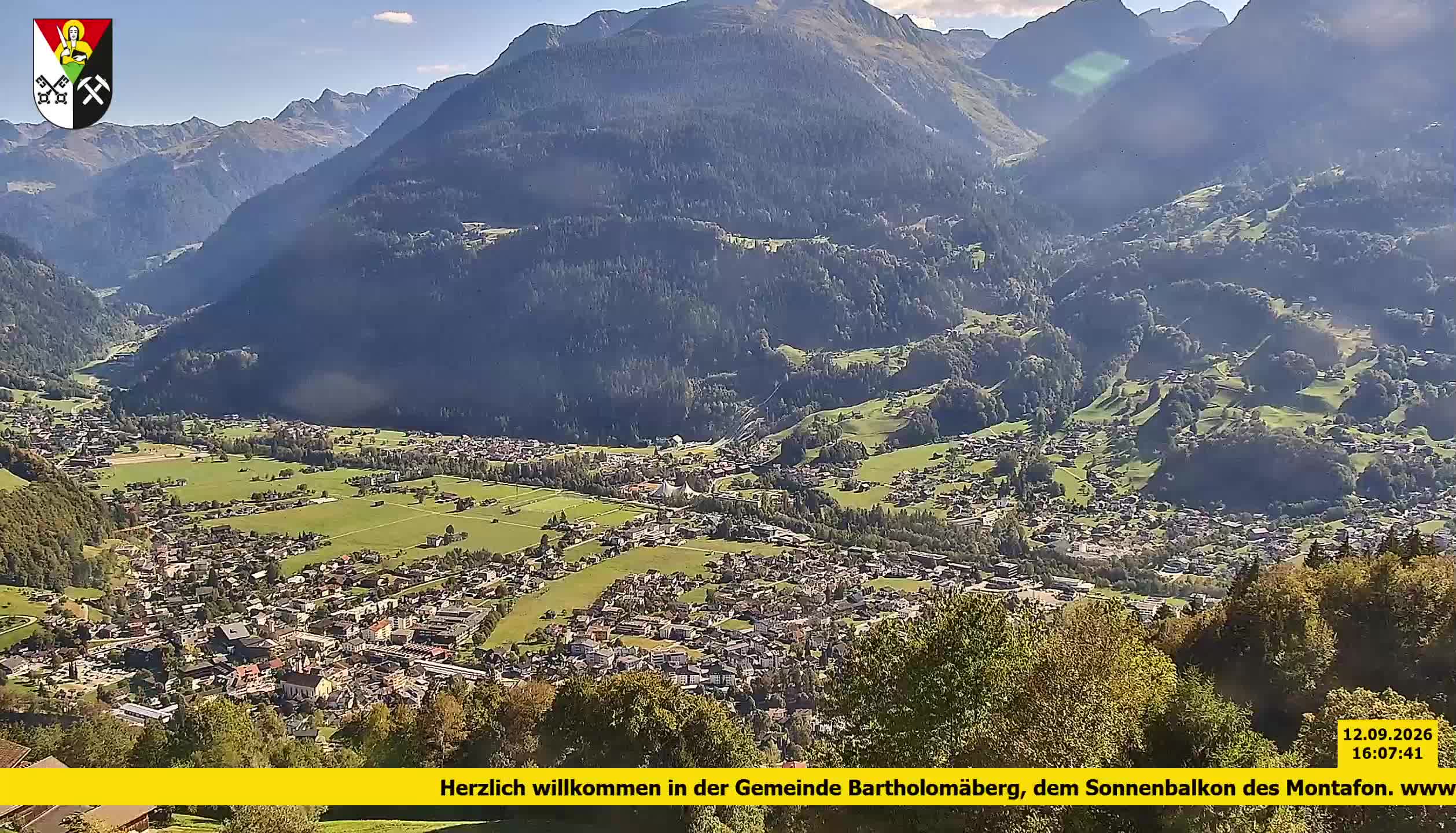 Bartholomäberg | Blick auf Schruns