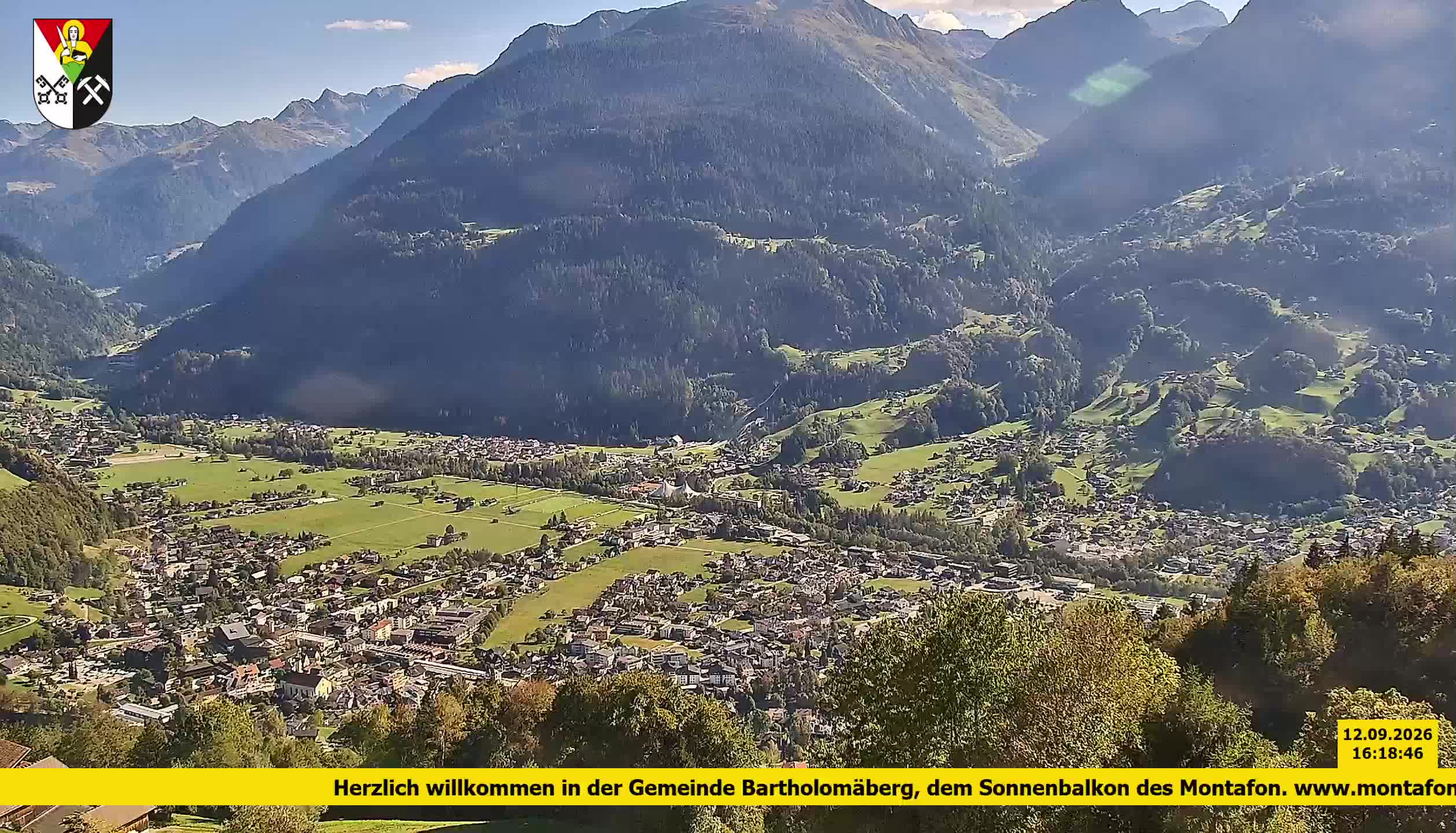 Bartholomäberg | Blick auf Schruns