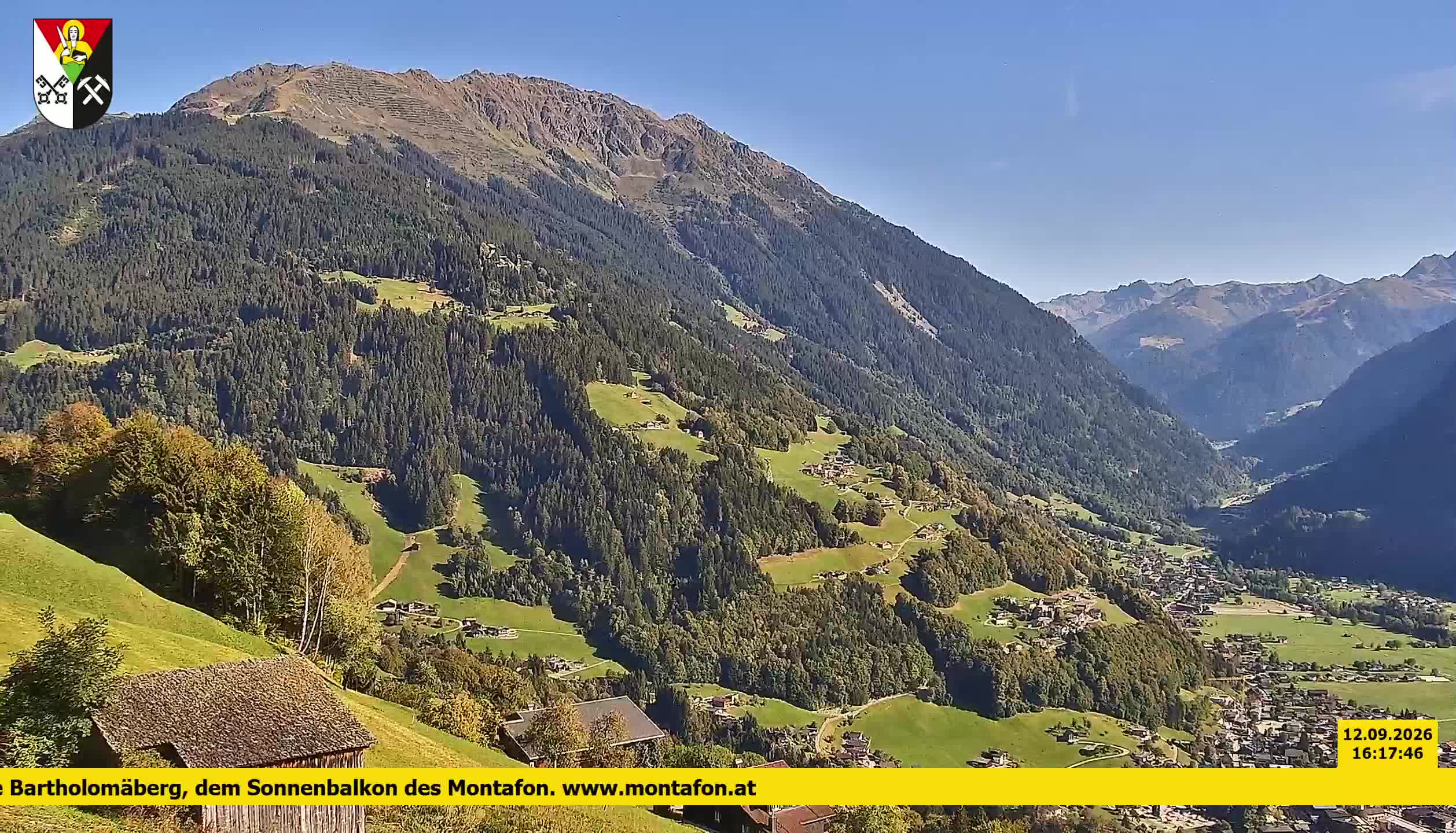 Bartholomäberg | Blick auf Schruns