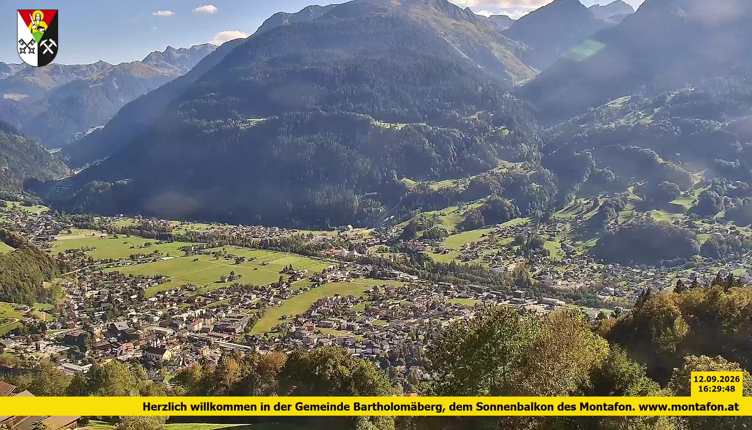 Bartholomäberg | Blick auf Schruns