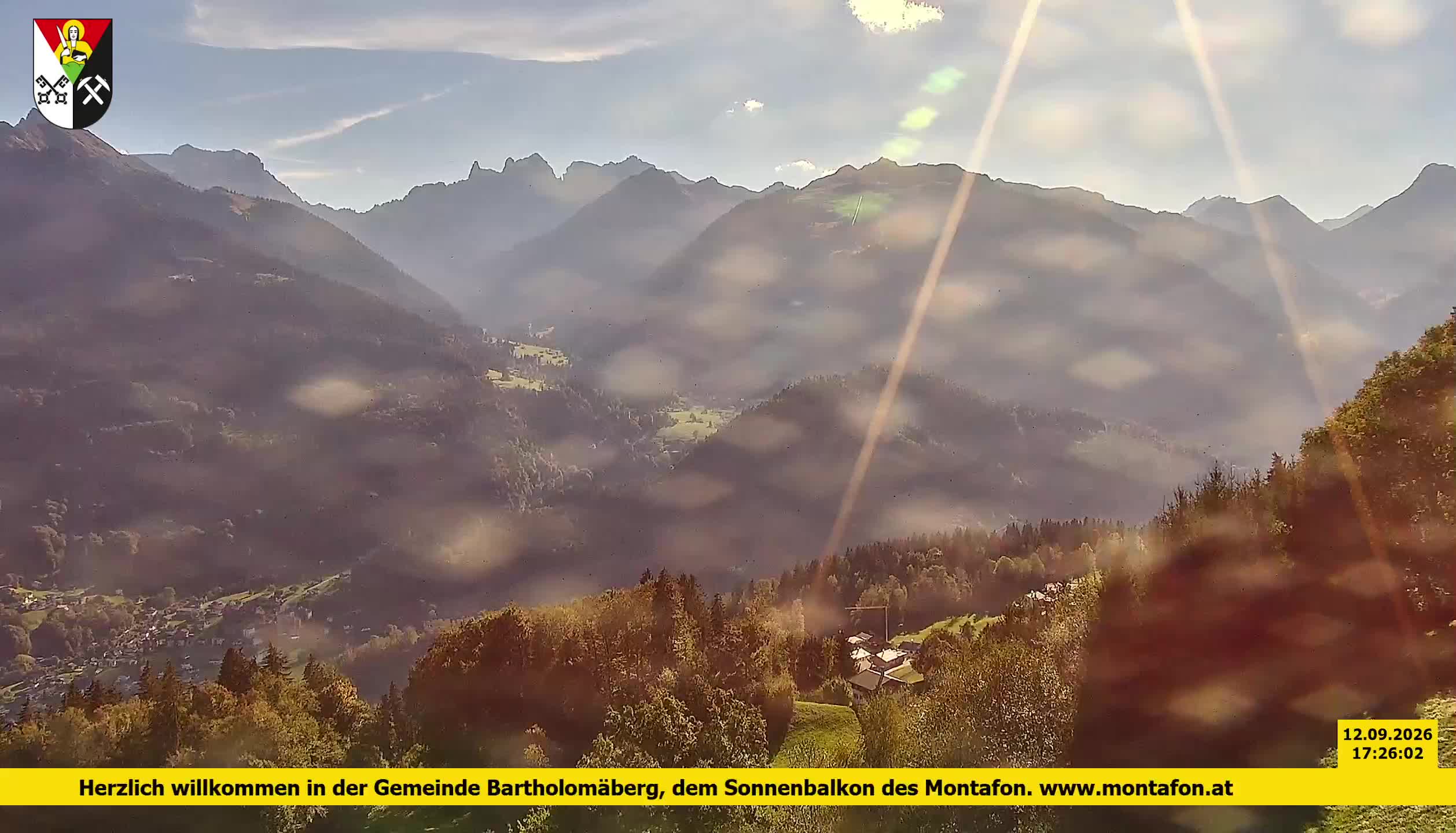 Bartholomäberg | Blick auf Schruns