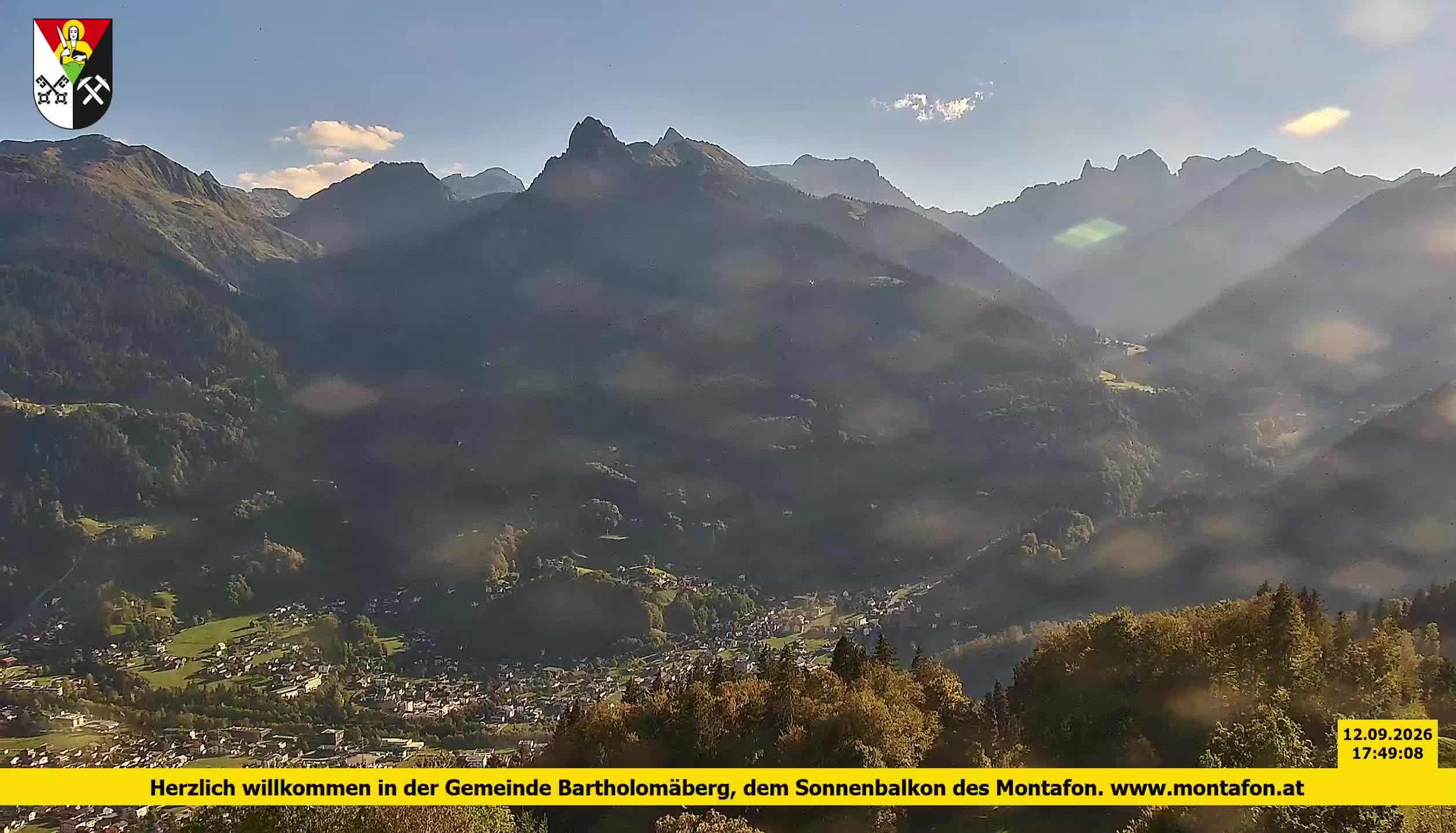Bartholomäberg | Blick auf Schruns