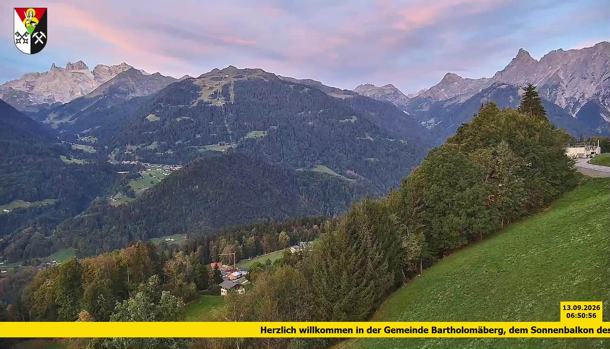 Bartholomäberg | Blick auf Schruns