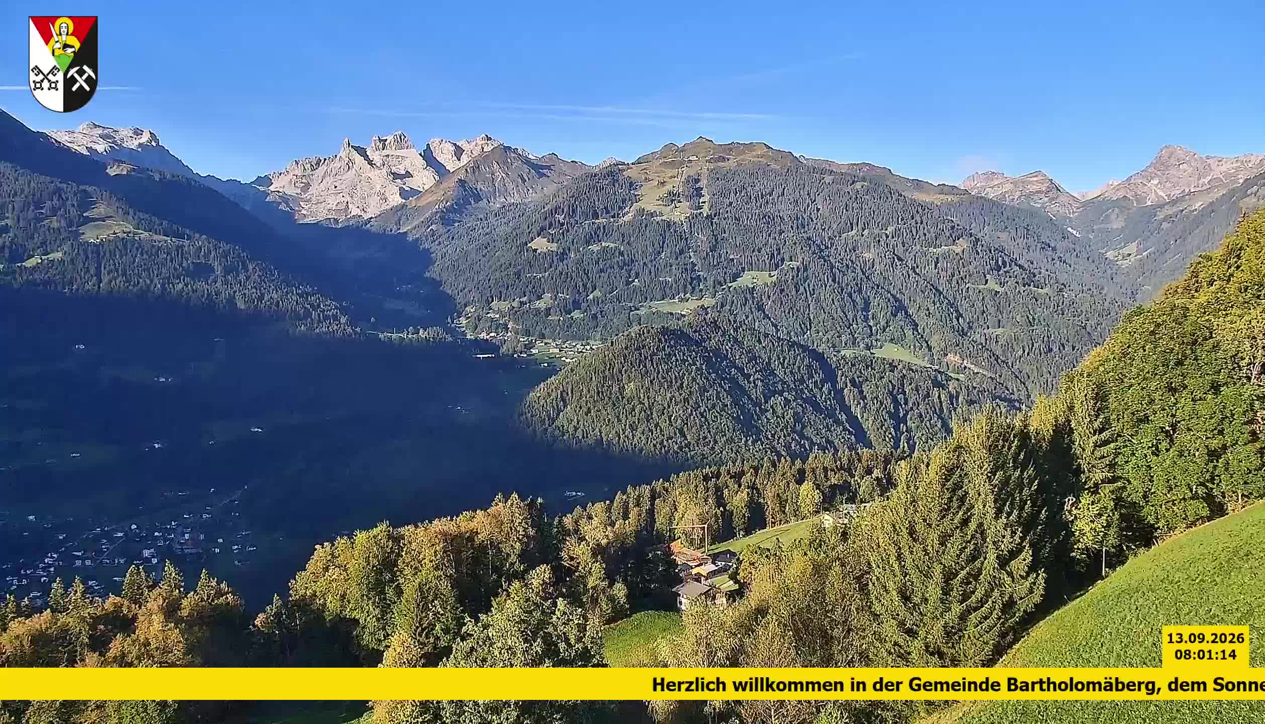 Bartholomäberg | Blick auf Schruns