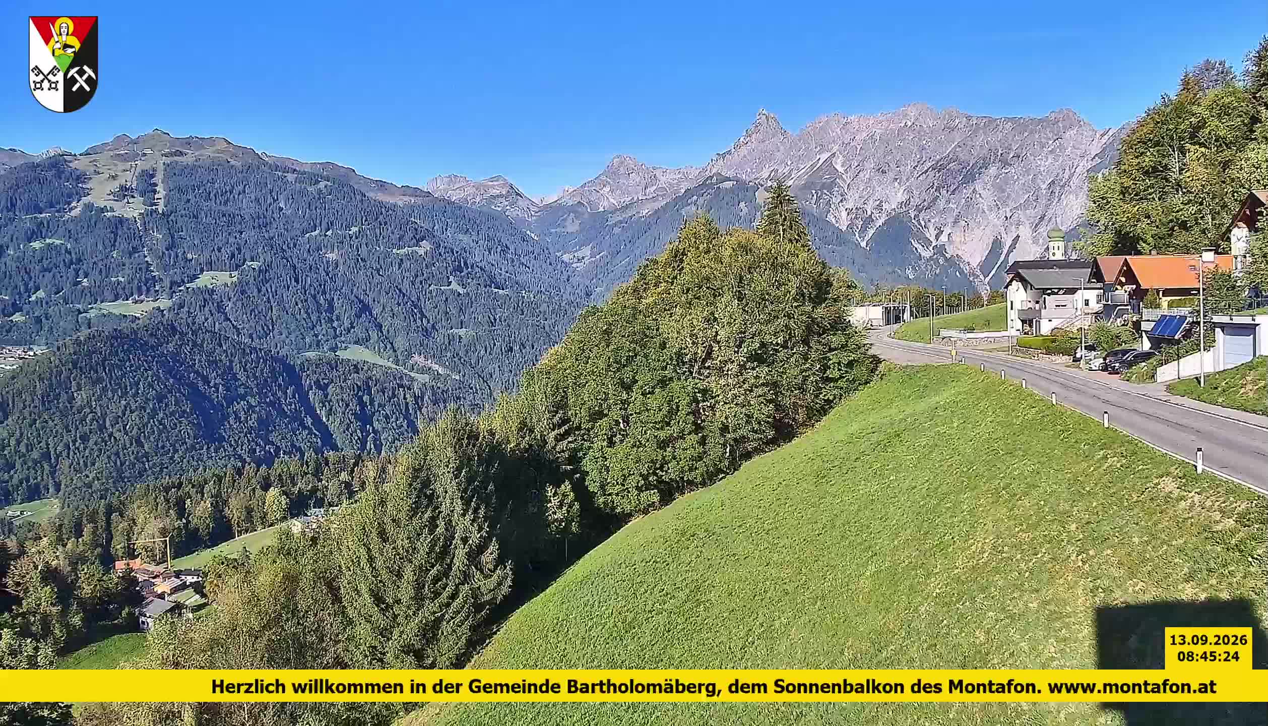 Bartholomäberg | Blick auf Schruns