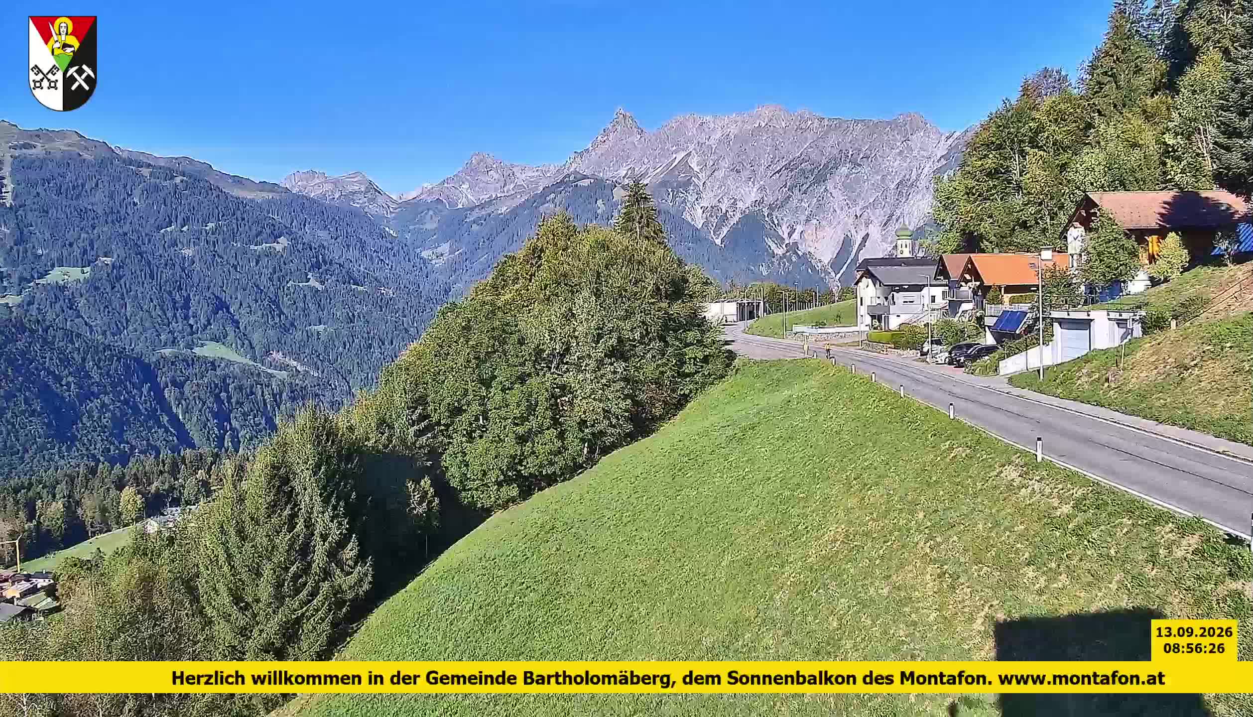 Bartholomäberg | Blick auf Schruns