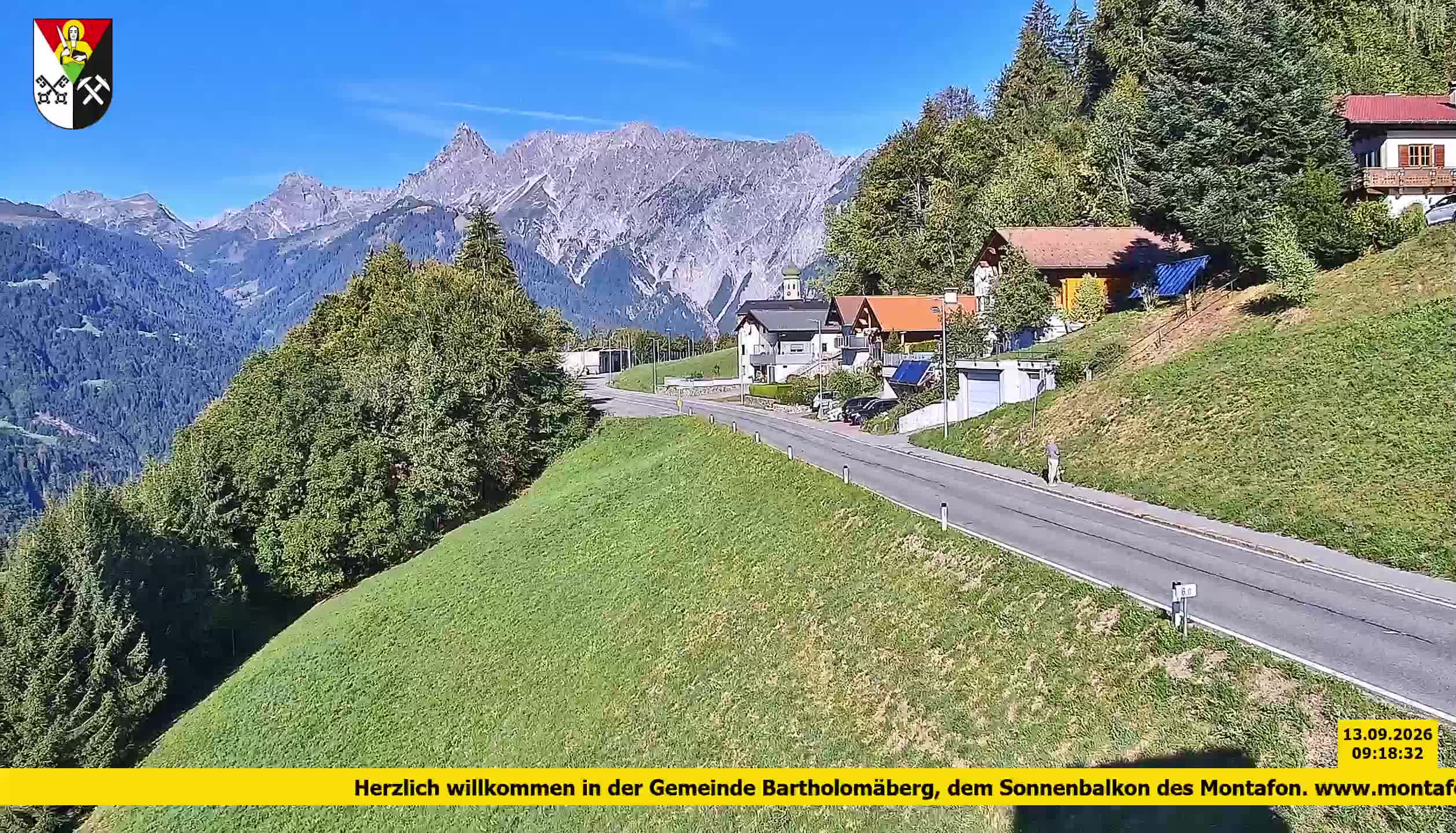 Bartholomäberg | Blick auf Schruns