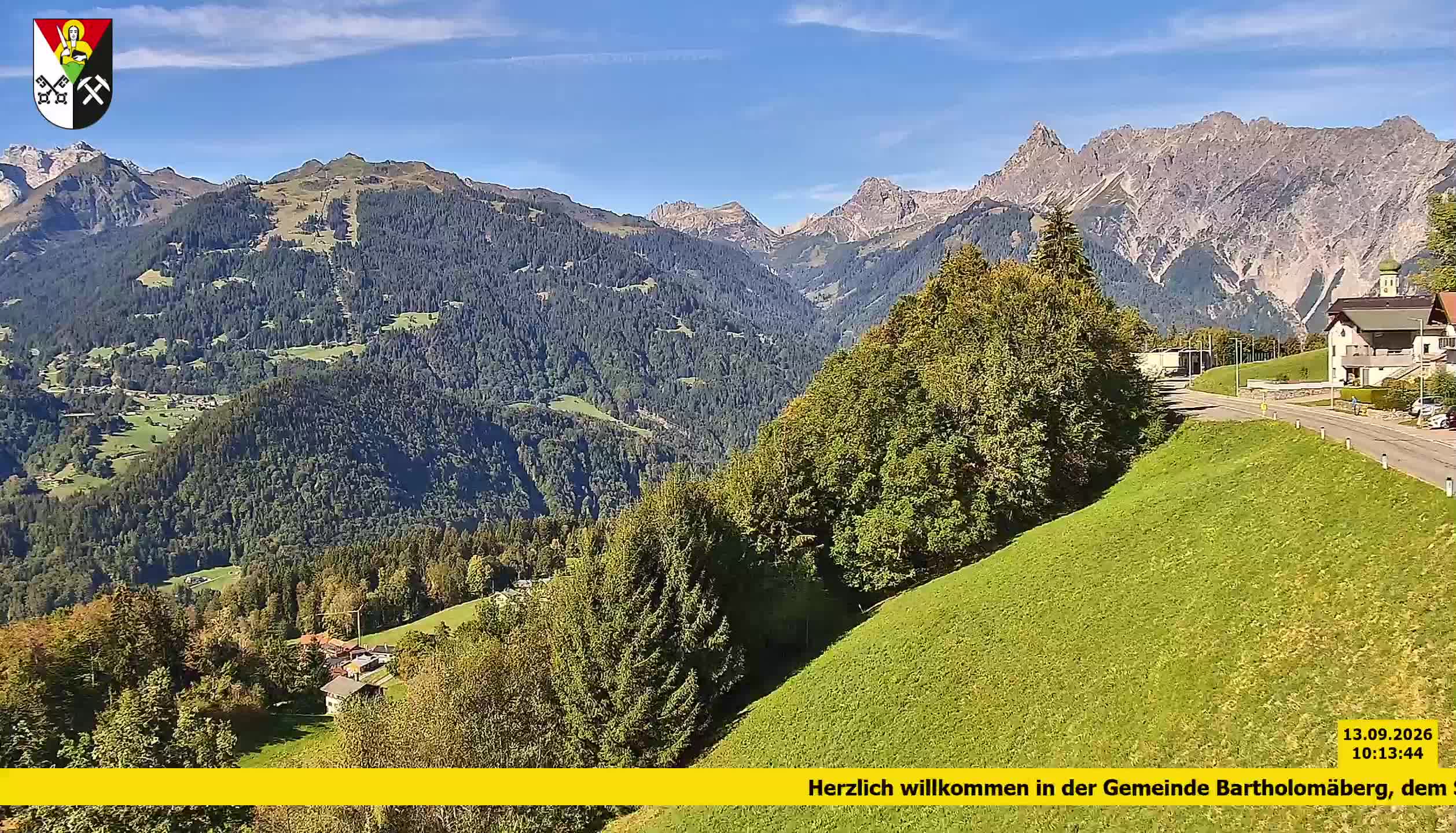 Bartholomäberg | Blick auf Schruns