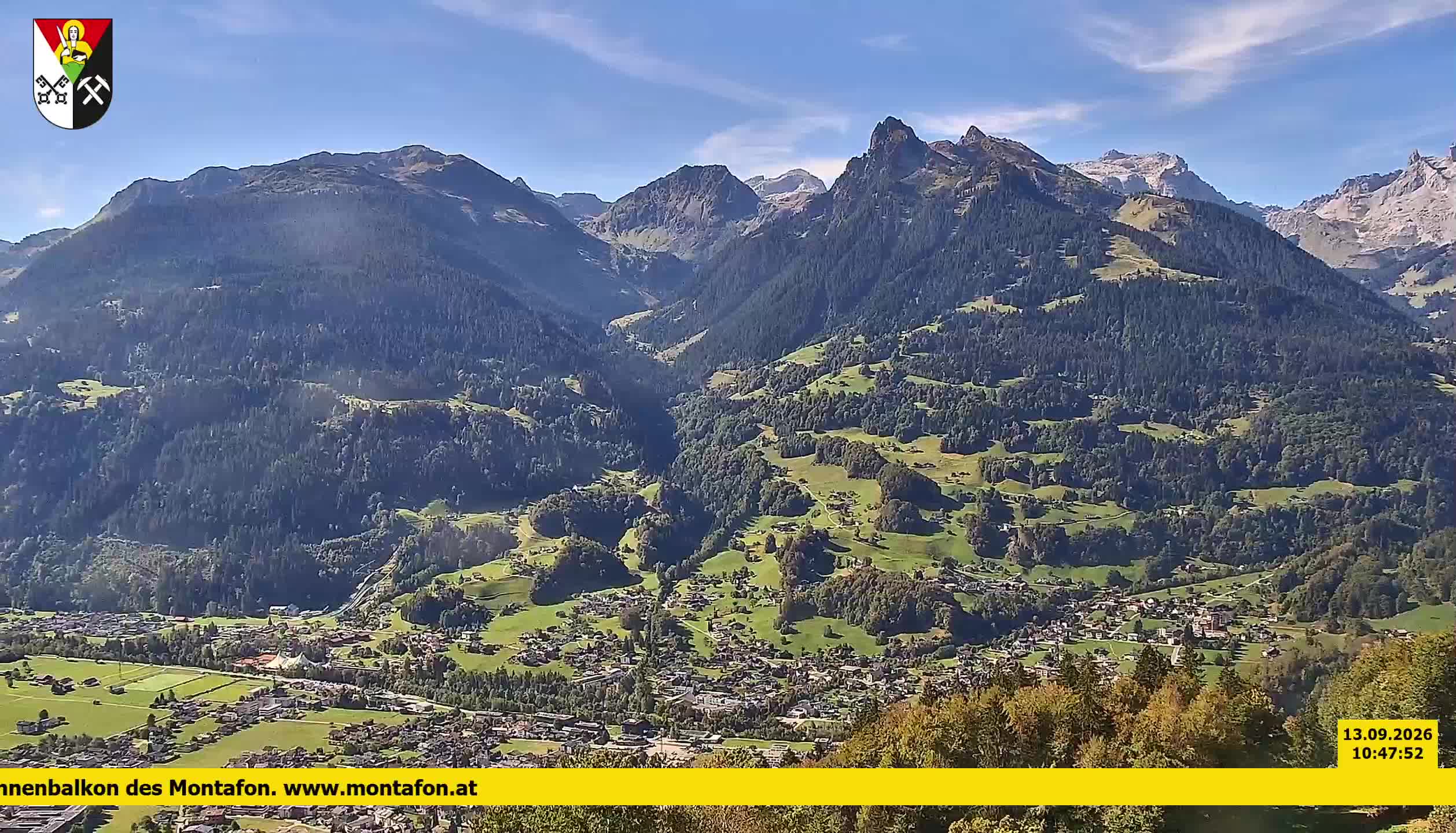 Bartholomäberg | Blick auf Schruns