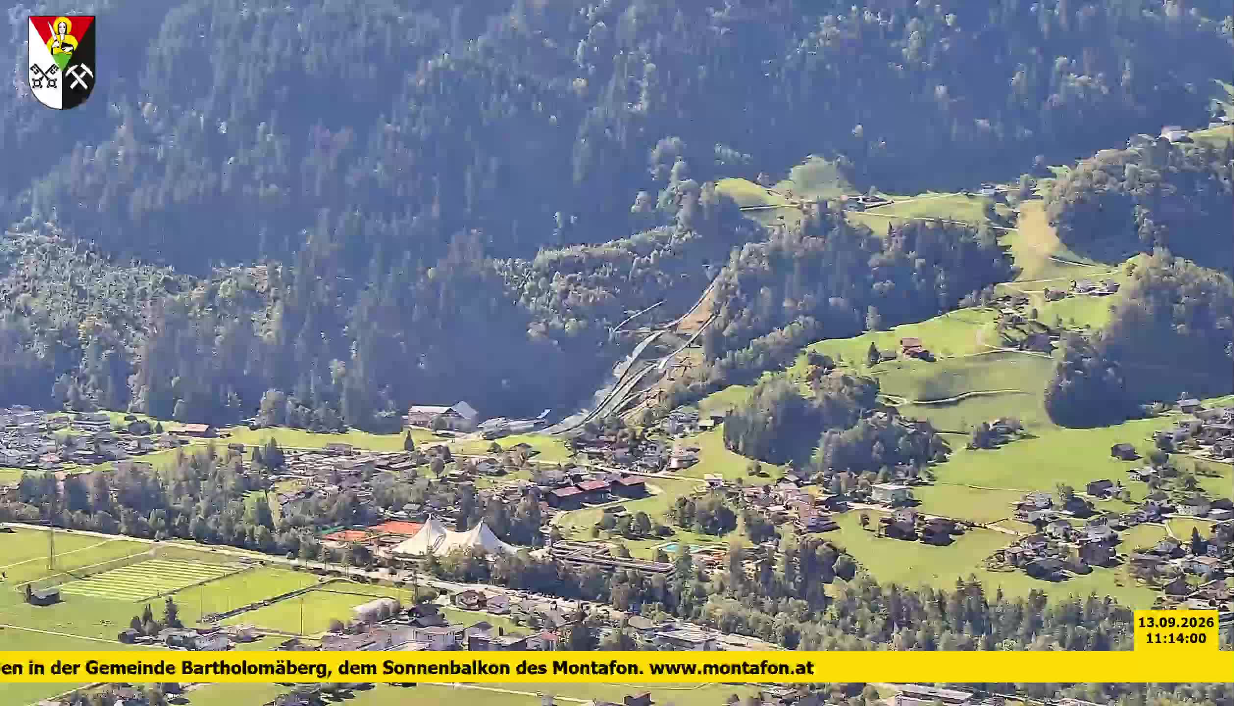 Bartholomäberg | Blick auf Schruns