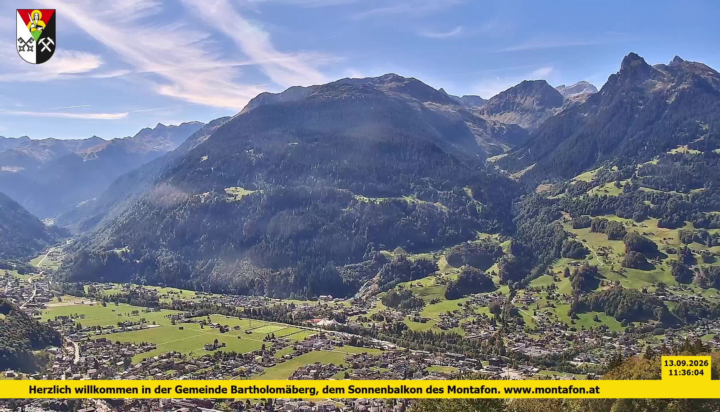 Bartholomäberg | Blick auf Schruns