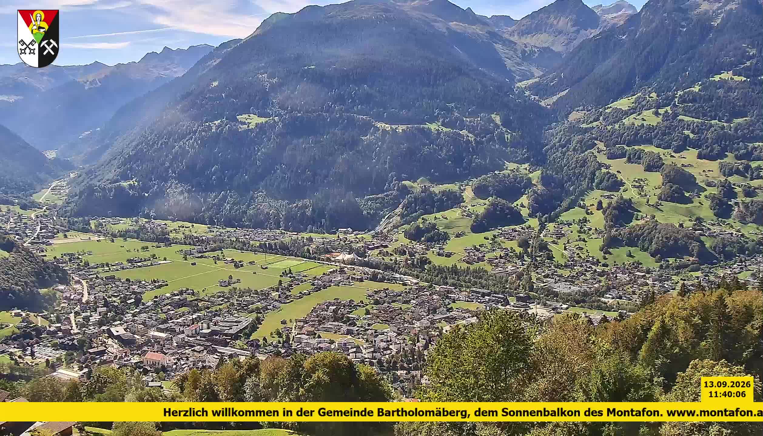 Bartholomäberg | Blick auf Schruns