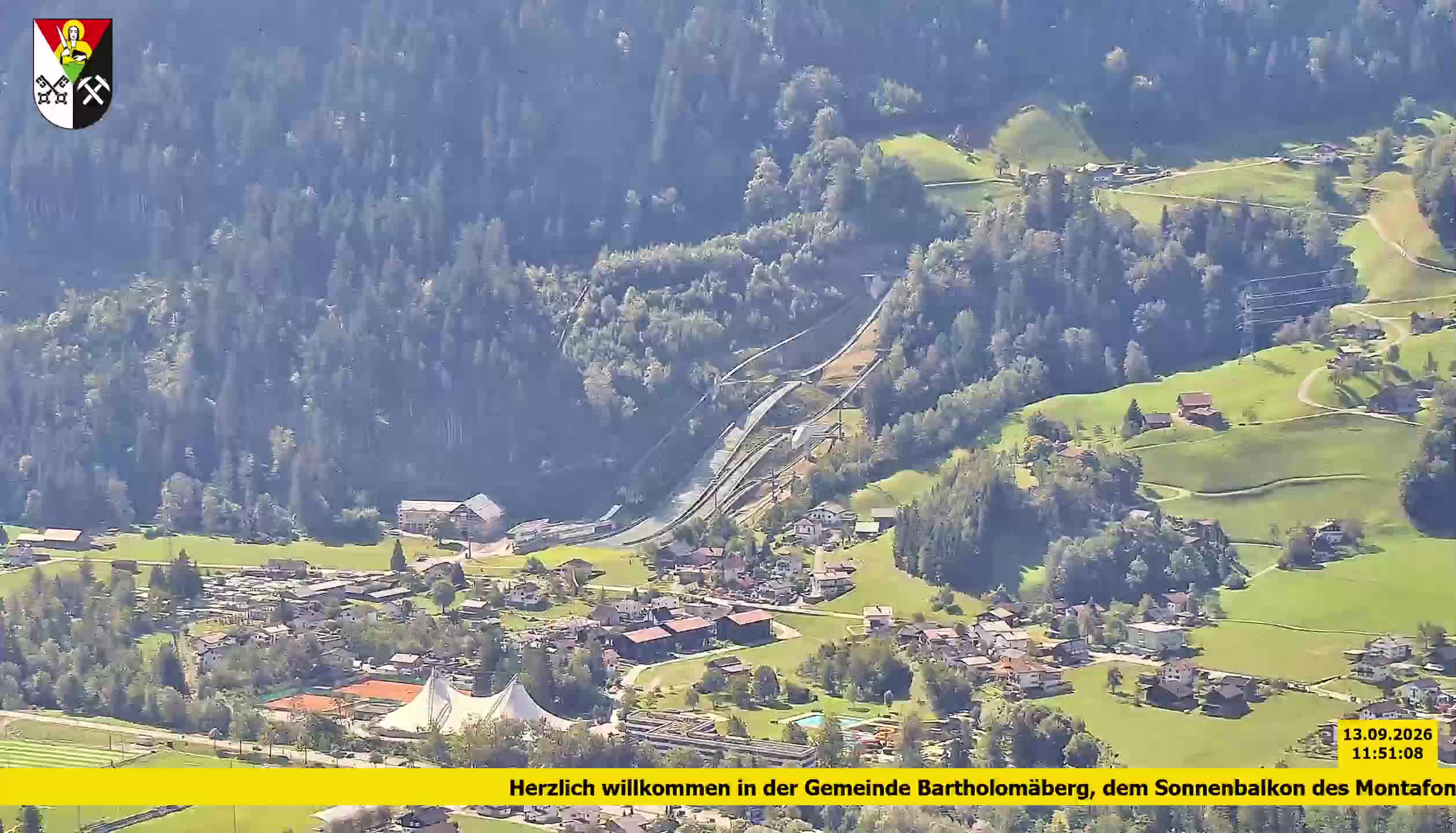 Bartholomäberg | Blick auf Schruns