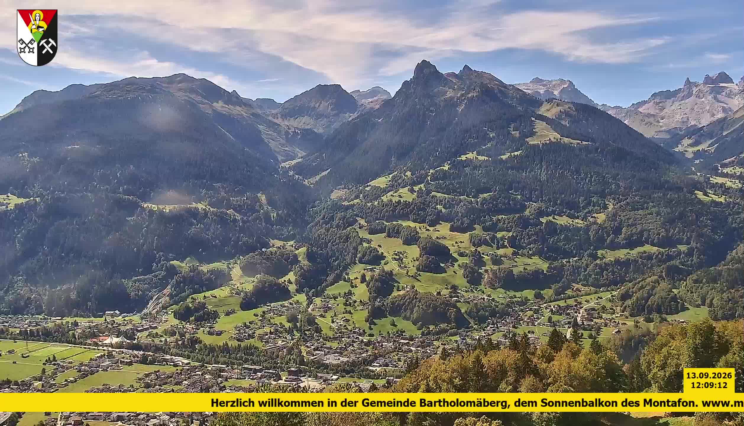 Bartholomäberg | Blick auf Schruns