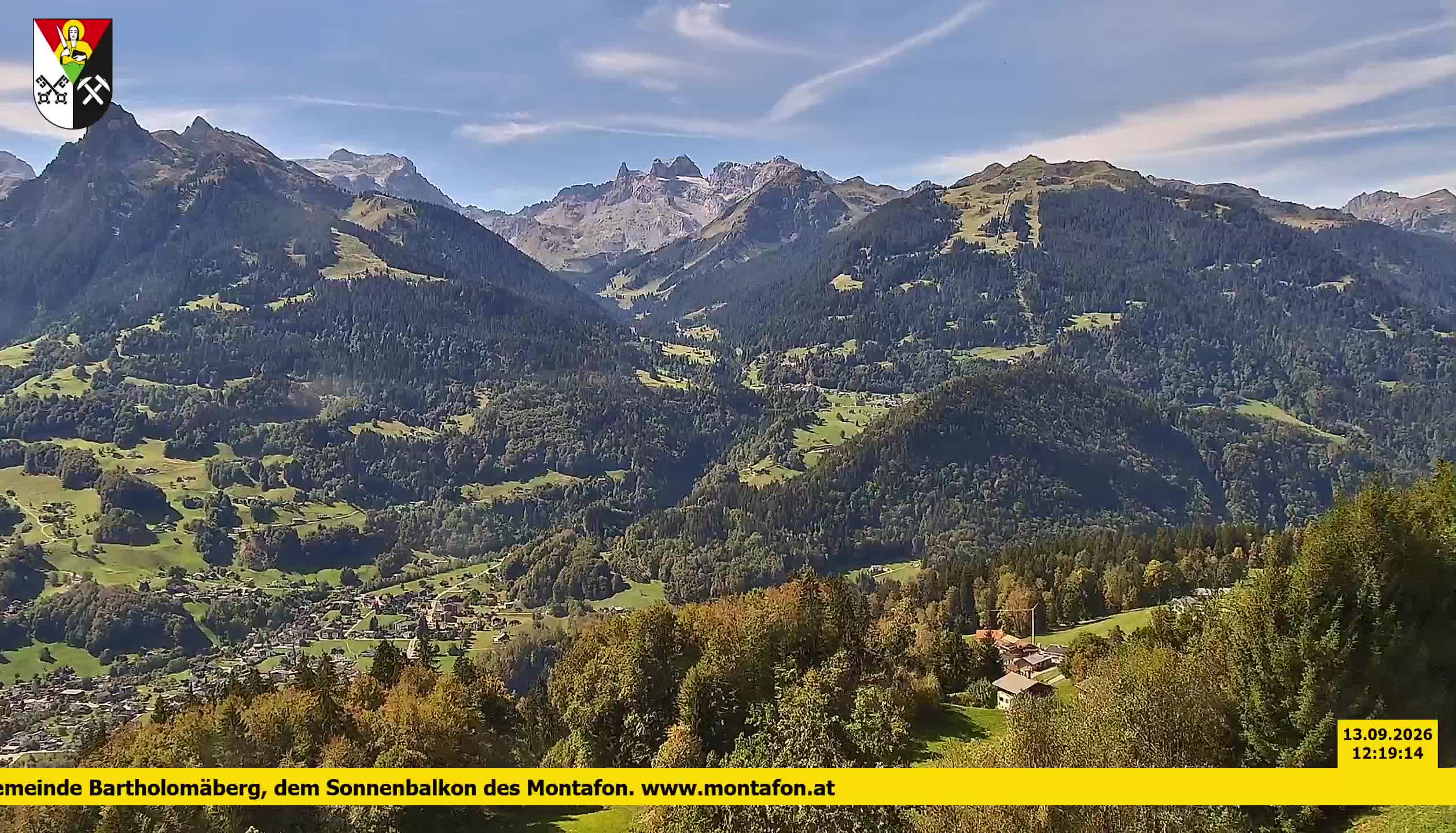 Bartholomäberg | Blick auf Schruns