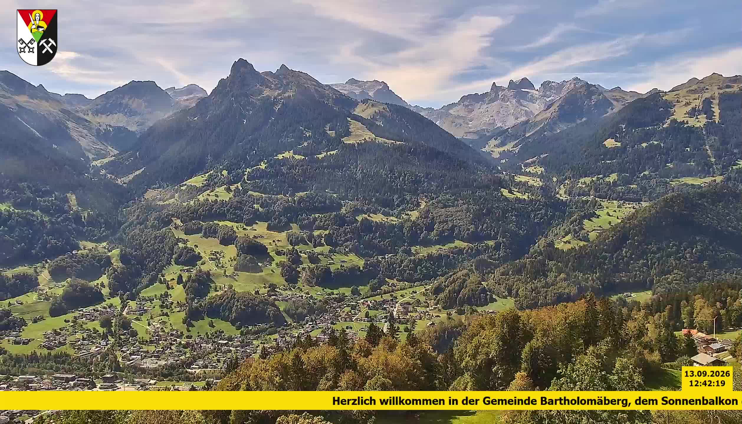Bartholomäberg | Blick auf Schruns