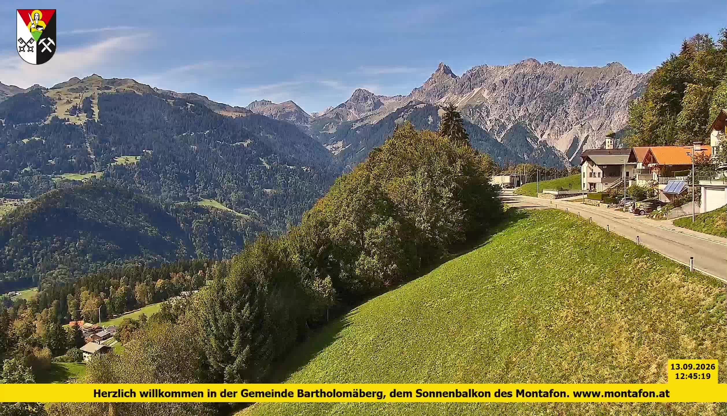 Bartholomäberg | Blick auf Schruns
