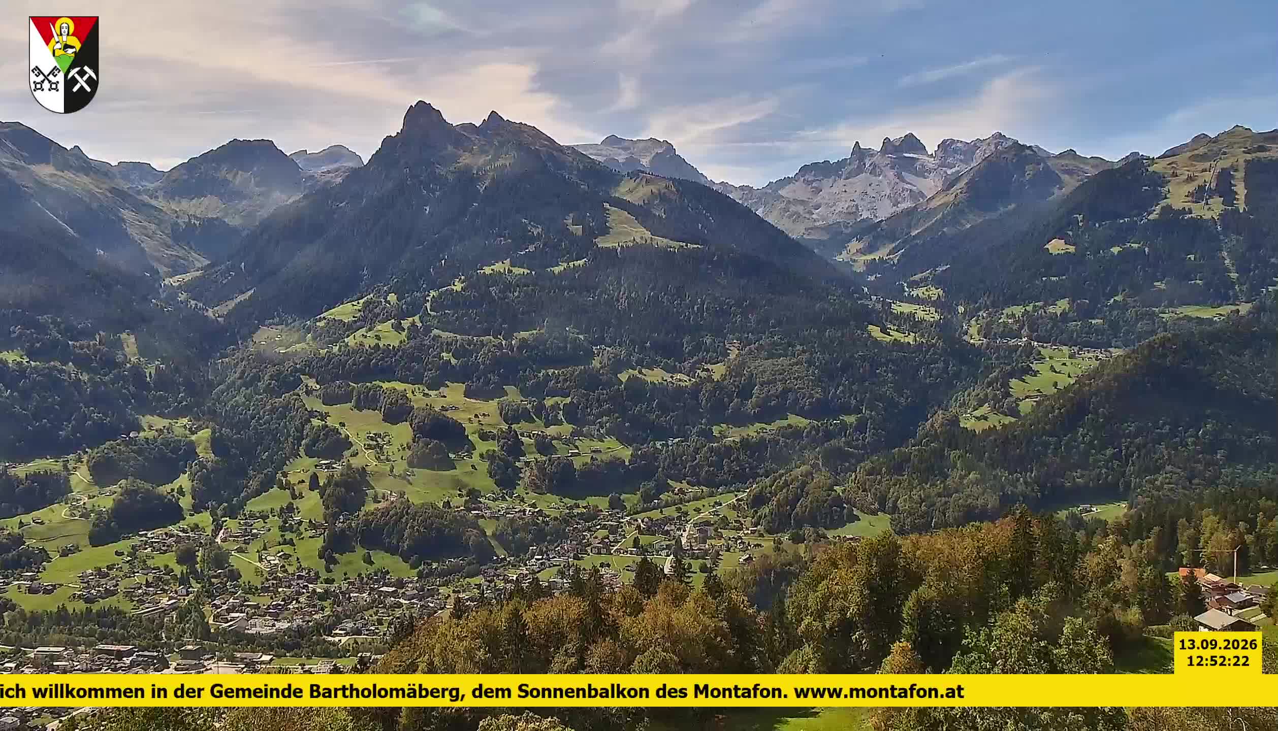 Bartholomäberg | Blick auf Schruns