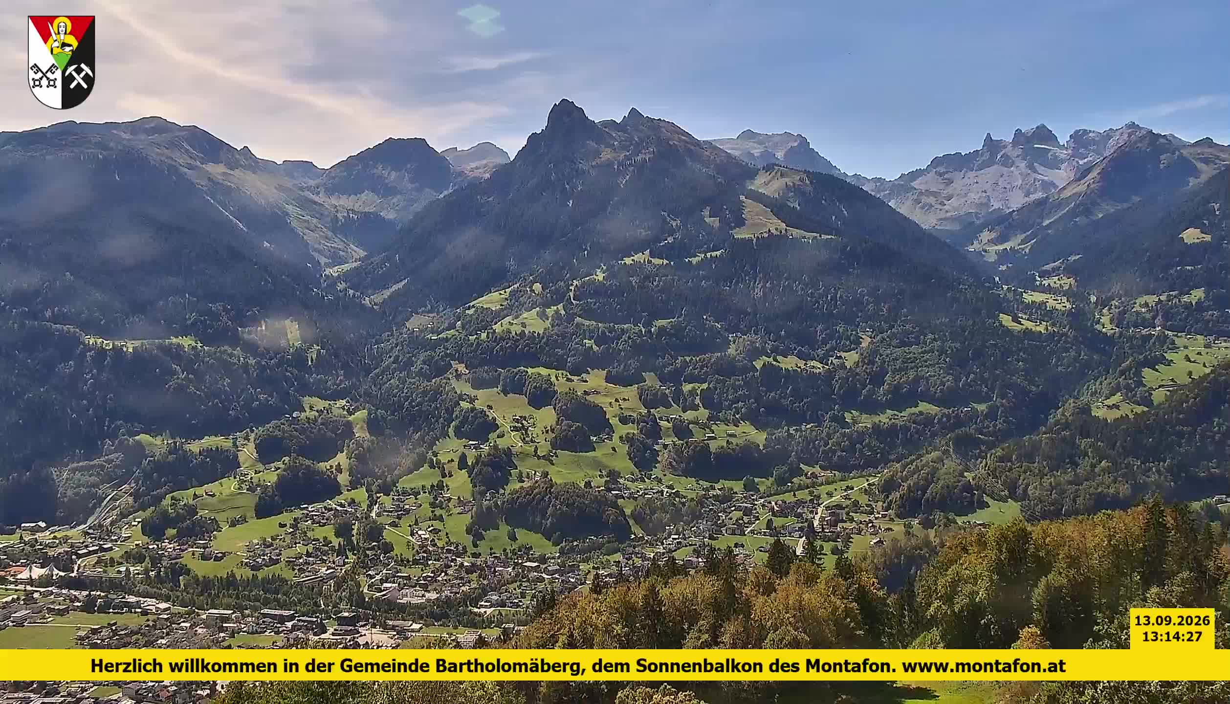Bartholomäberg | Blick auf Schruns