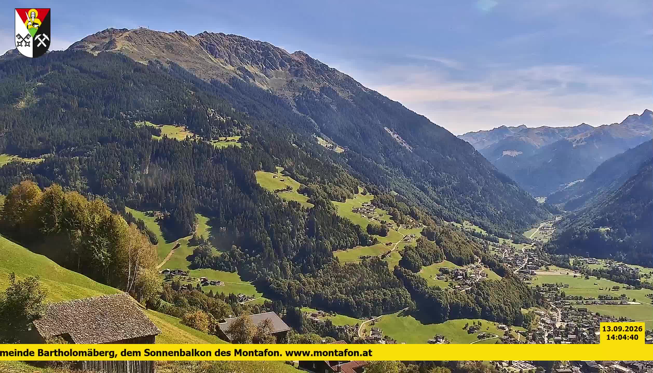 Bartholomäberg | Blick auf Schruns