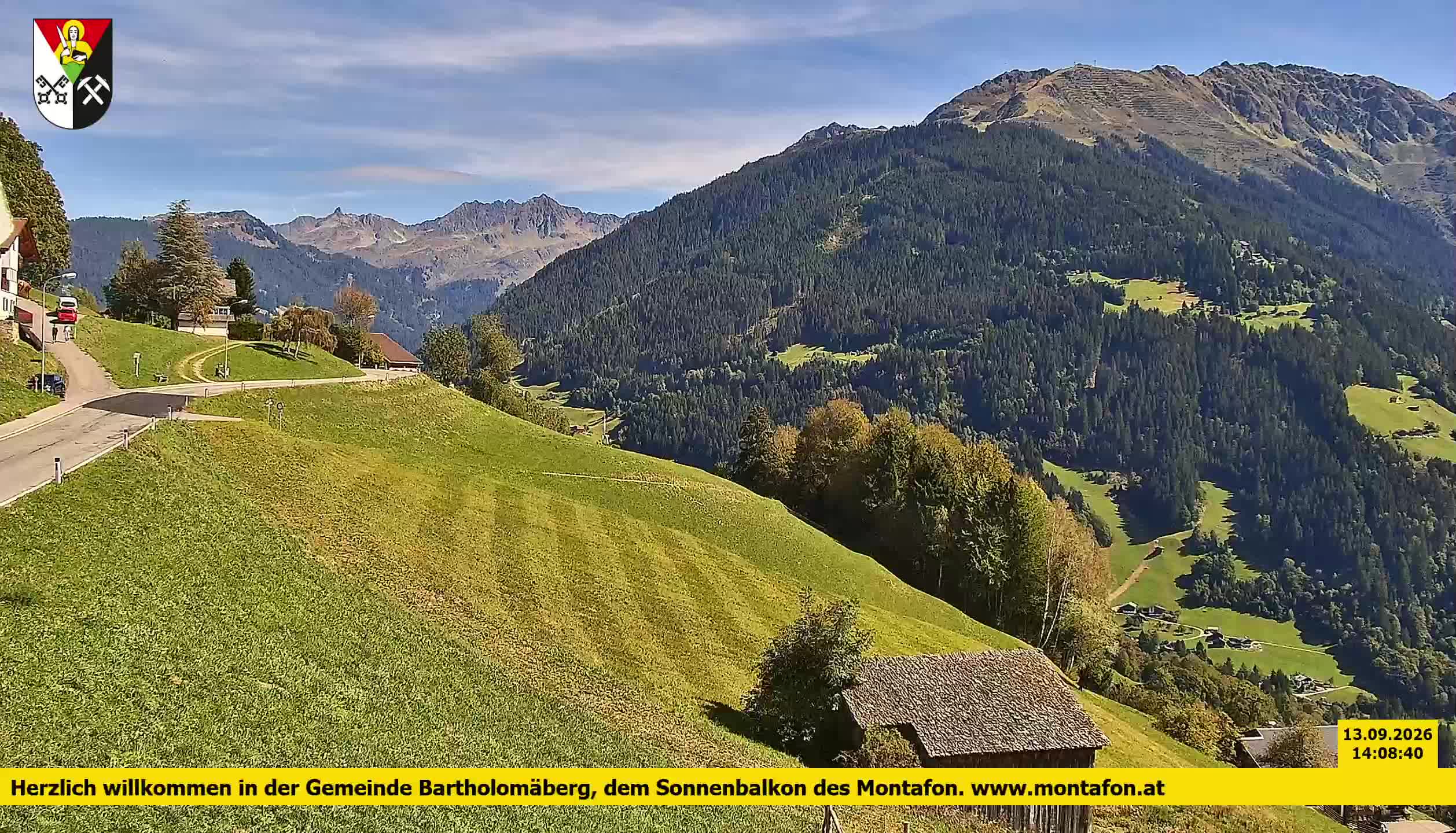 Bartholomäberg | Blick auf Schruns