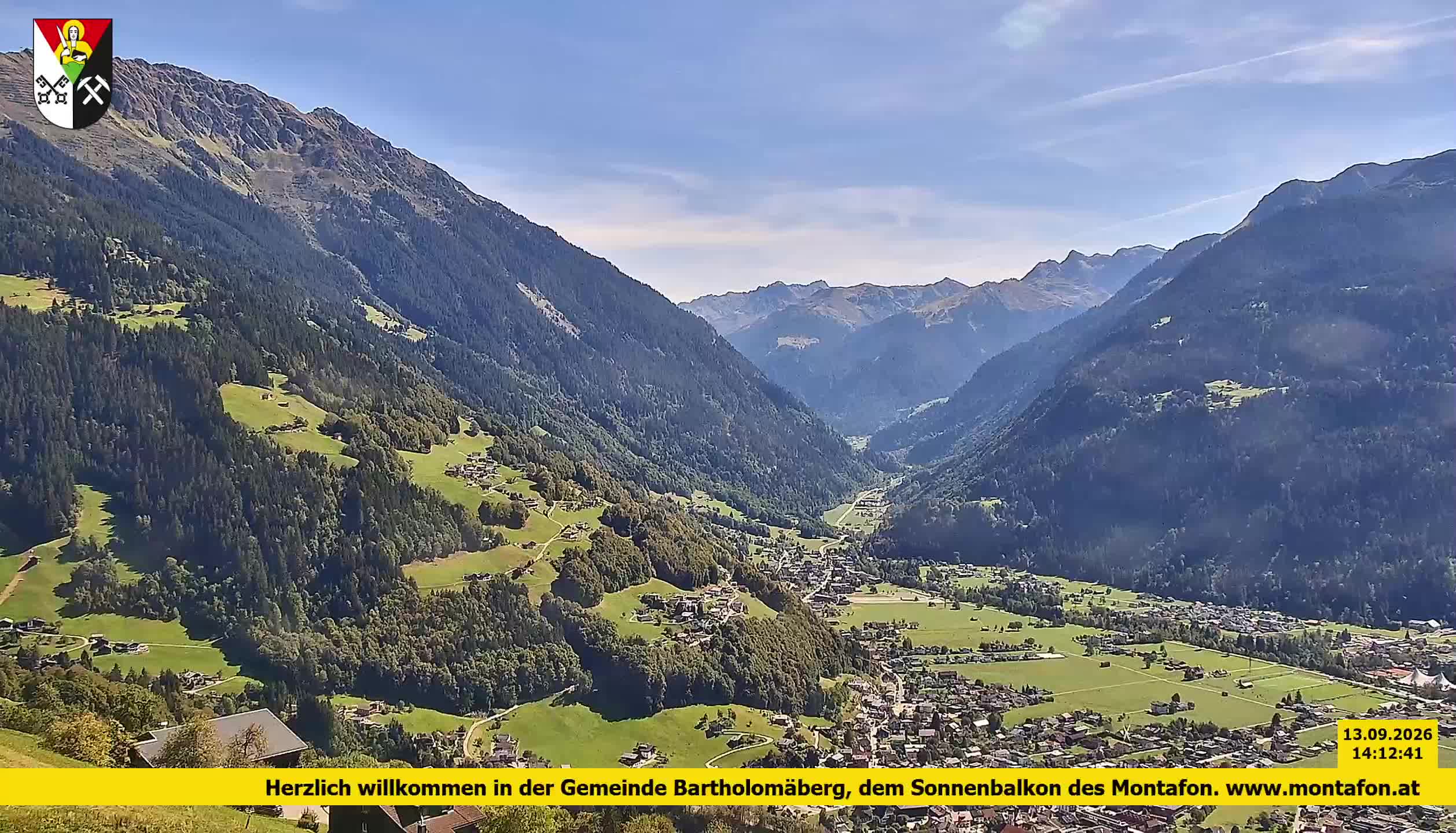 Bartholomäberg | Blick auf Schruns