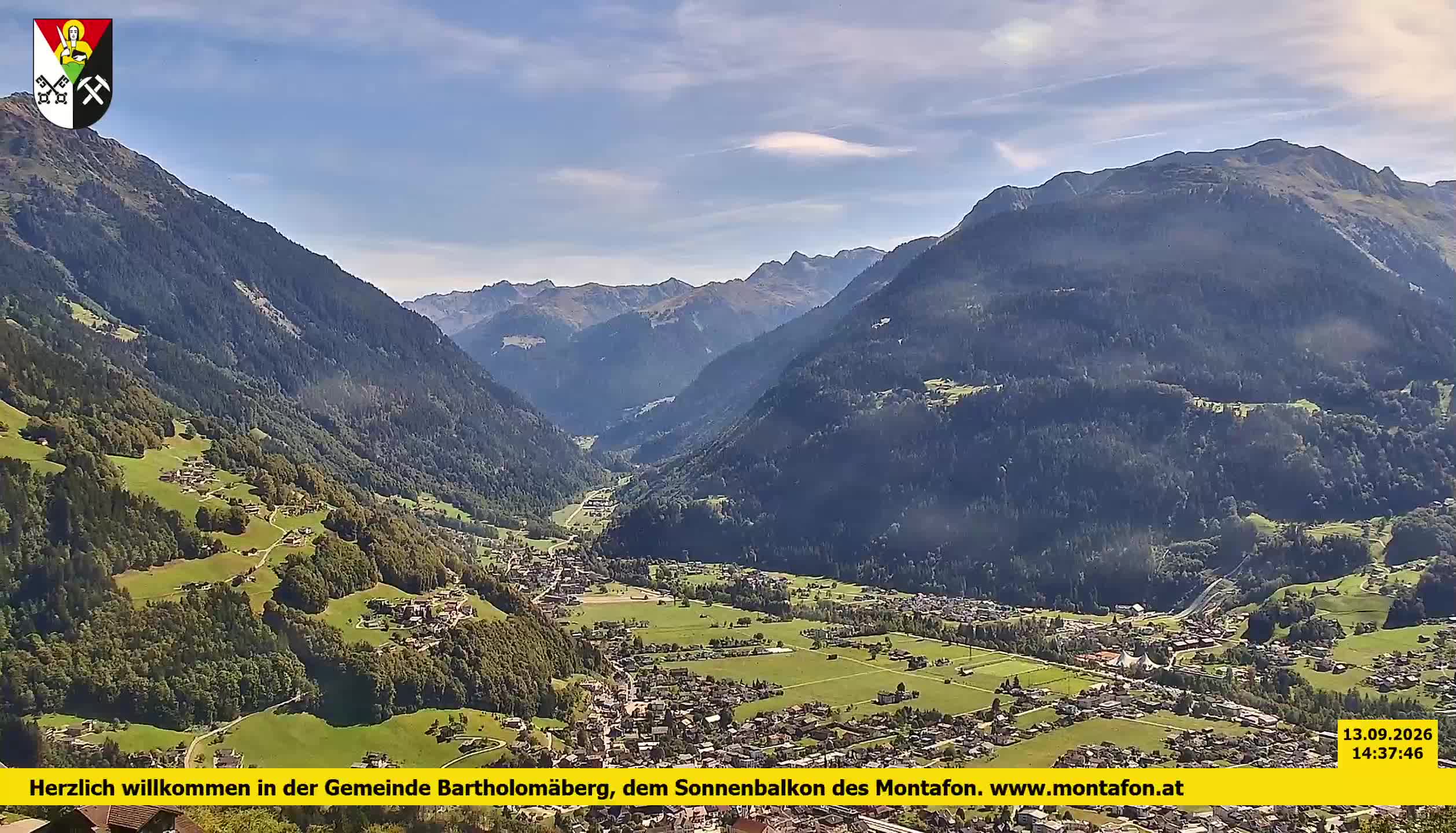 Bartholomäberg | Blick auf Schruns