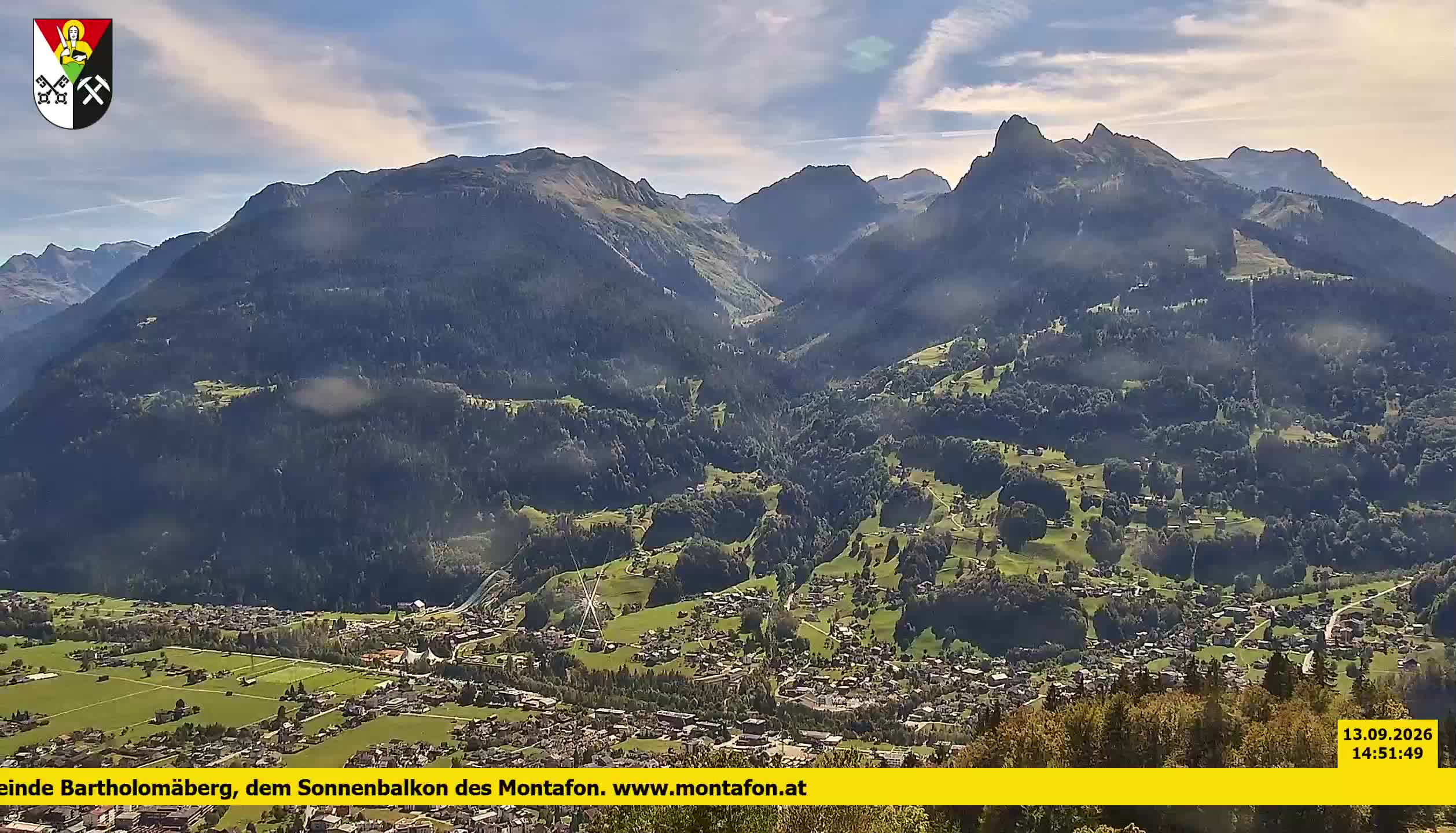 Bartholomäberg | Blick auf Schruns