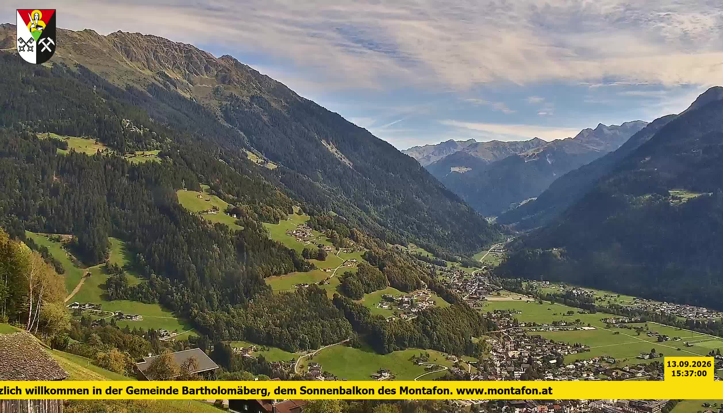 Bartholomäberg | Blick auf Schruns