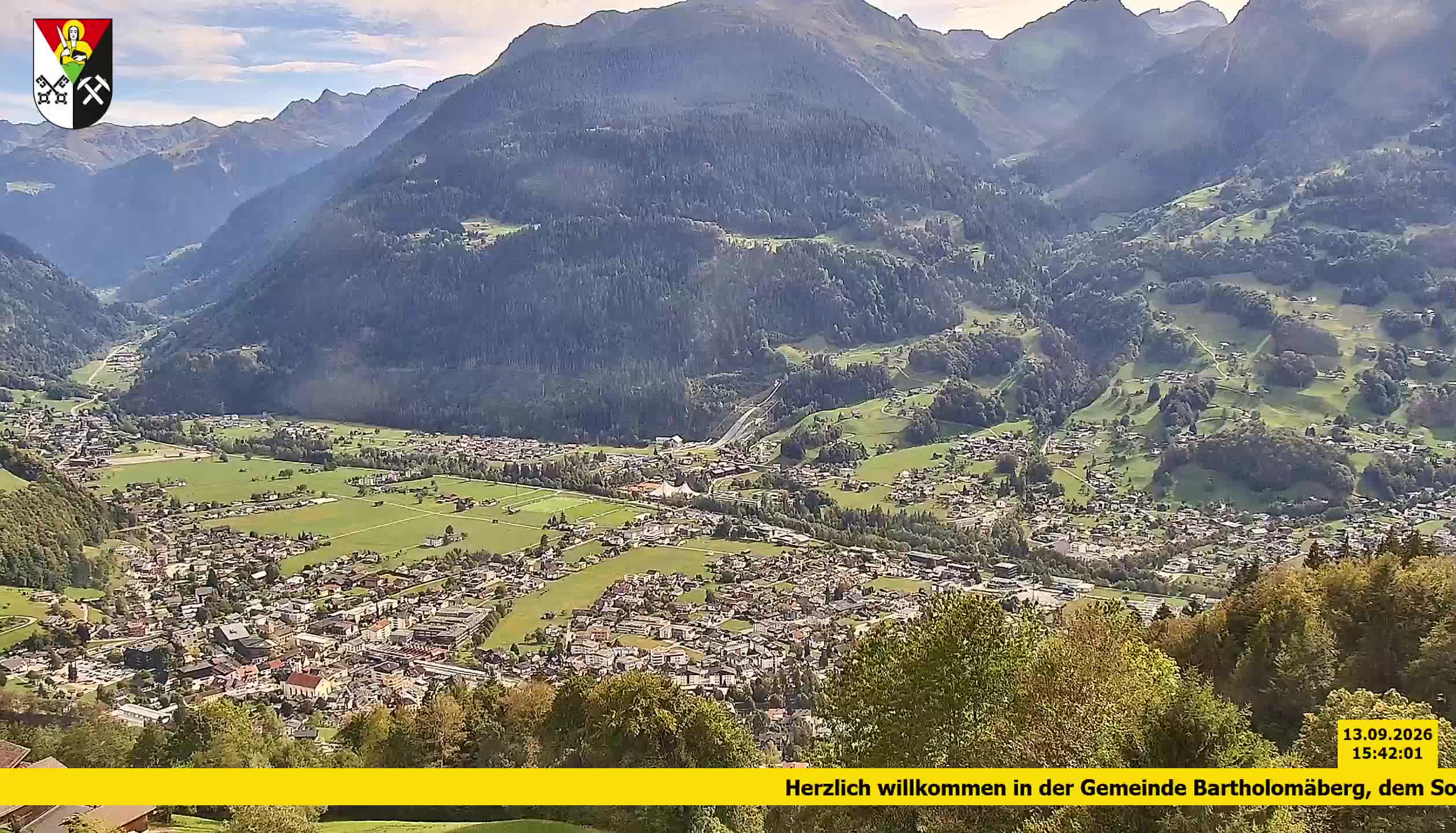 Bartholomäberg | Blick auf Schruns