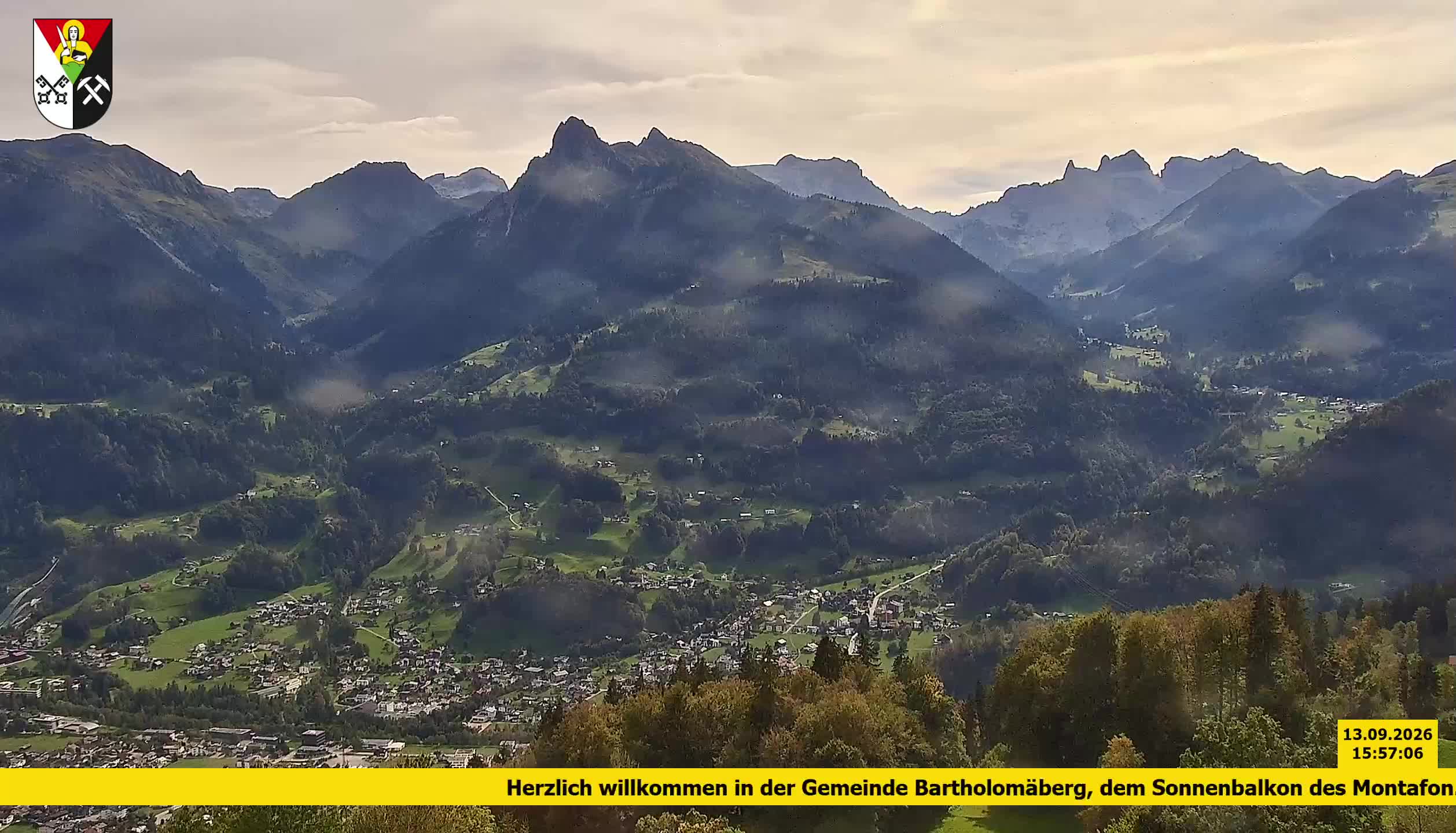 Bartholomäberg | Blick auf Schruns