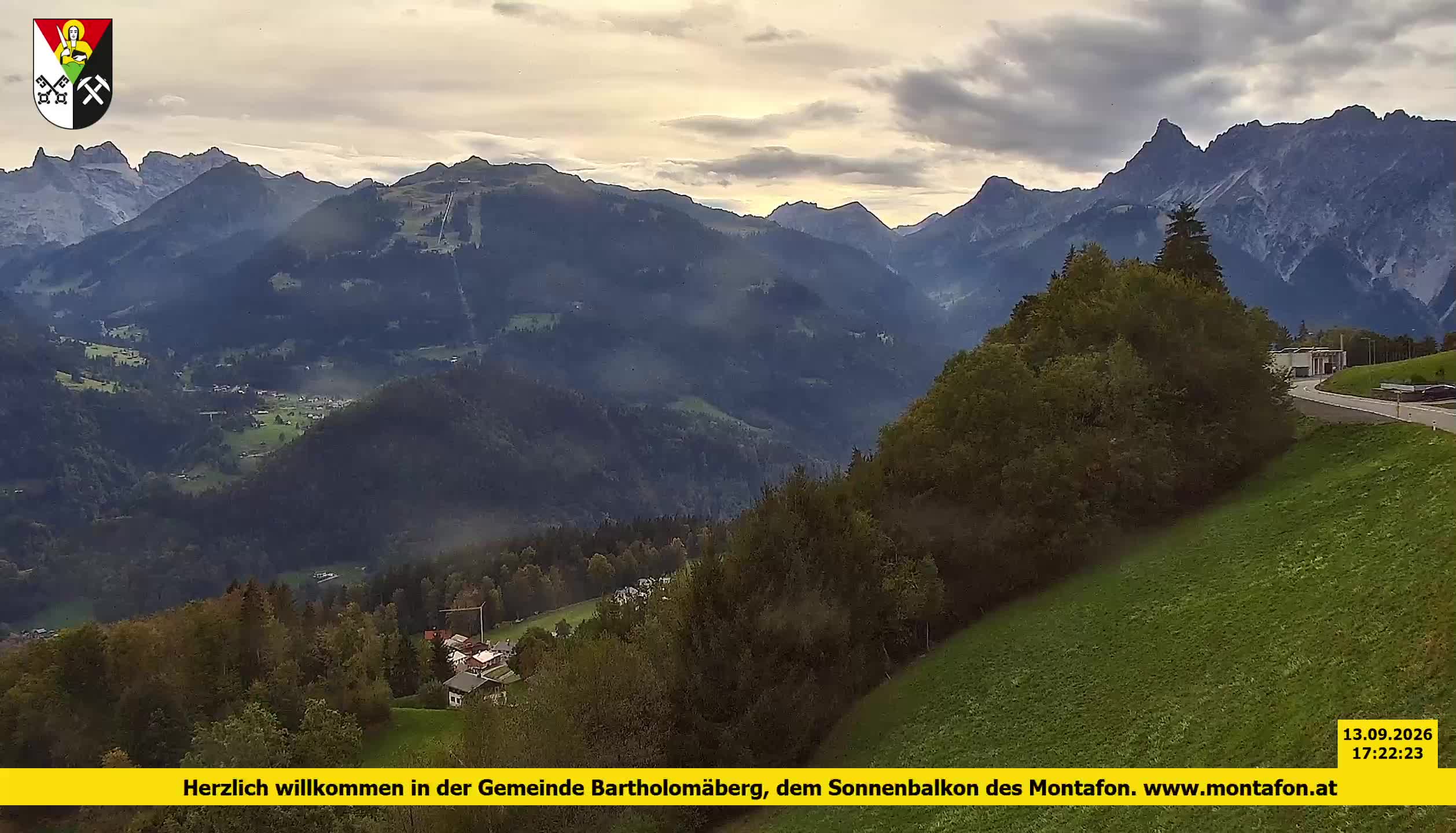 Bartholomäberg | Blick auf Schruns