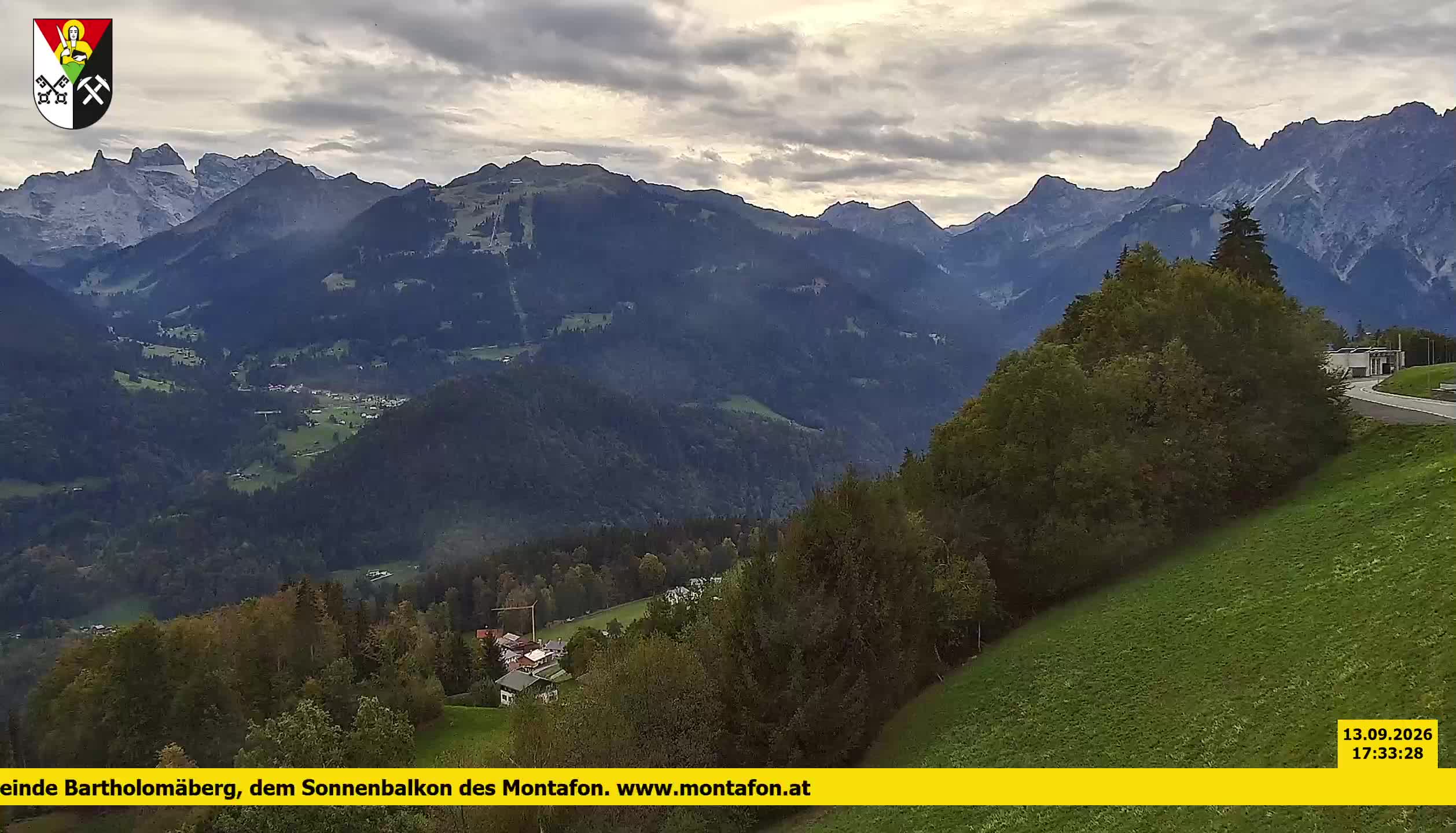 Bartholomäberg | Blick auf Schruns
